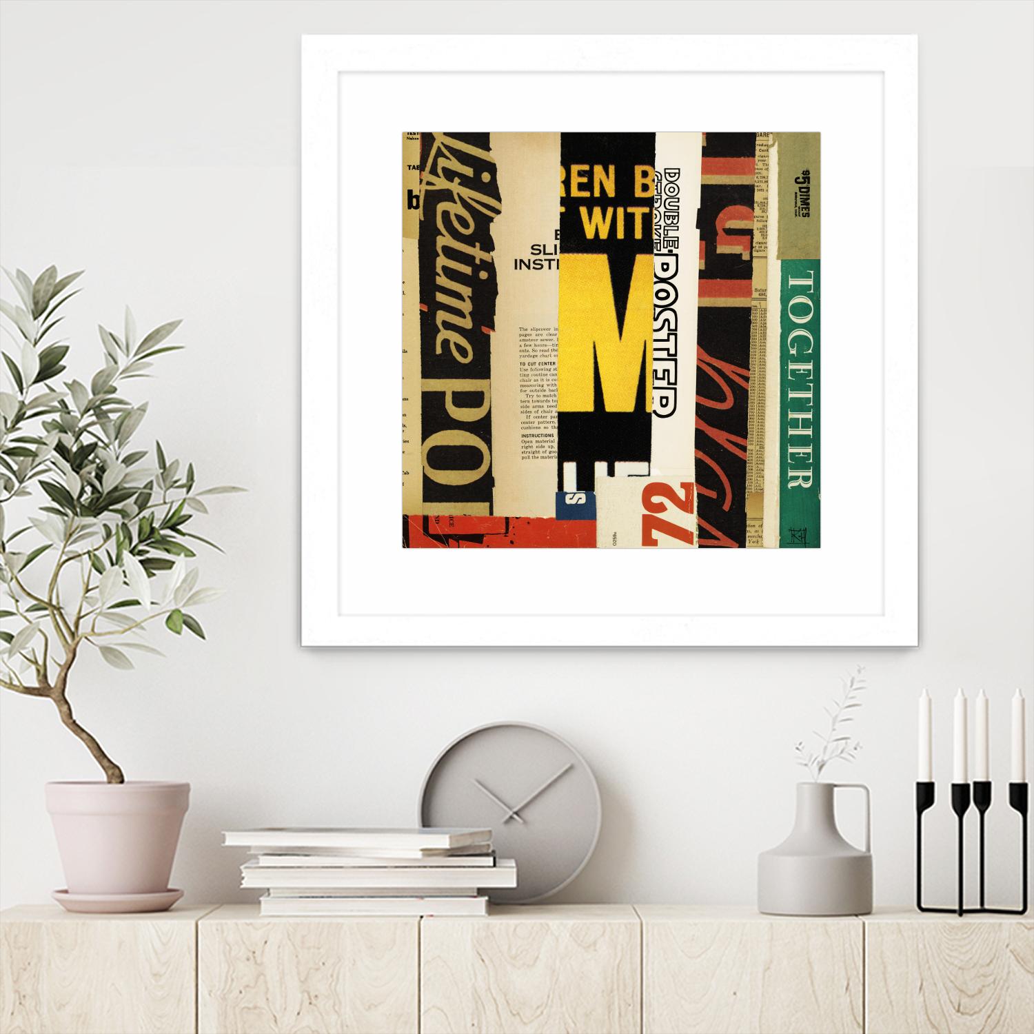 Emerge III by Kelsey Hochstatter on GIANT ART - yellow contemporary