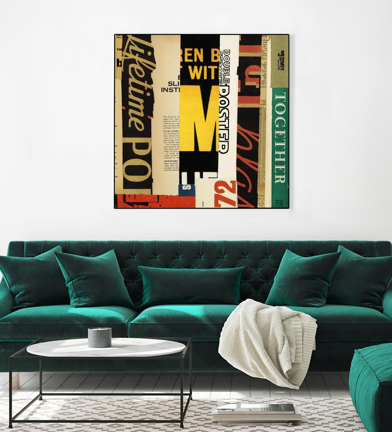 Emerge III by Kelsey Hochstatter on GIANT ART - yellow contemporary