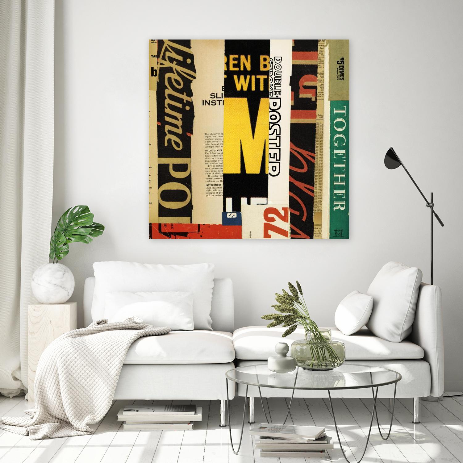 Emerge III by Kelsey Hochstatter on GIANT ART - yellow contemporary