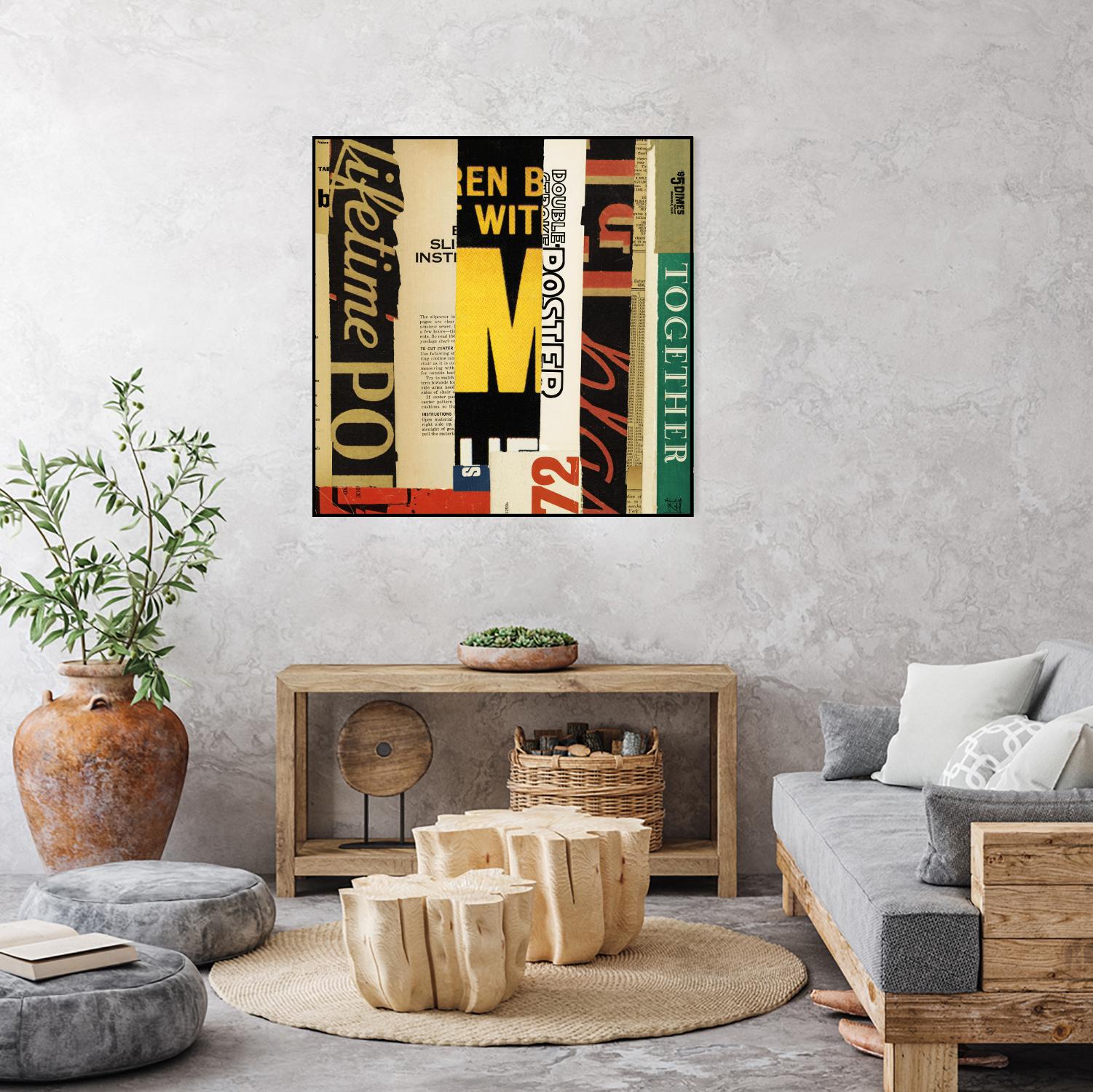 Emerge III by Kelsey Hochstatter on GIANT ART - yellow contemporary