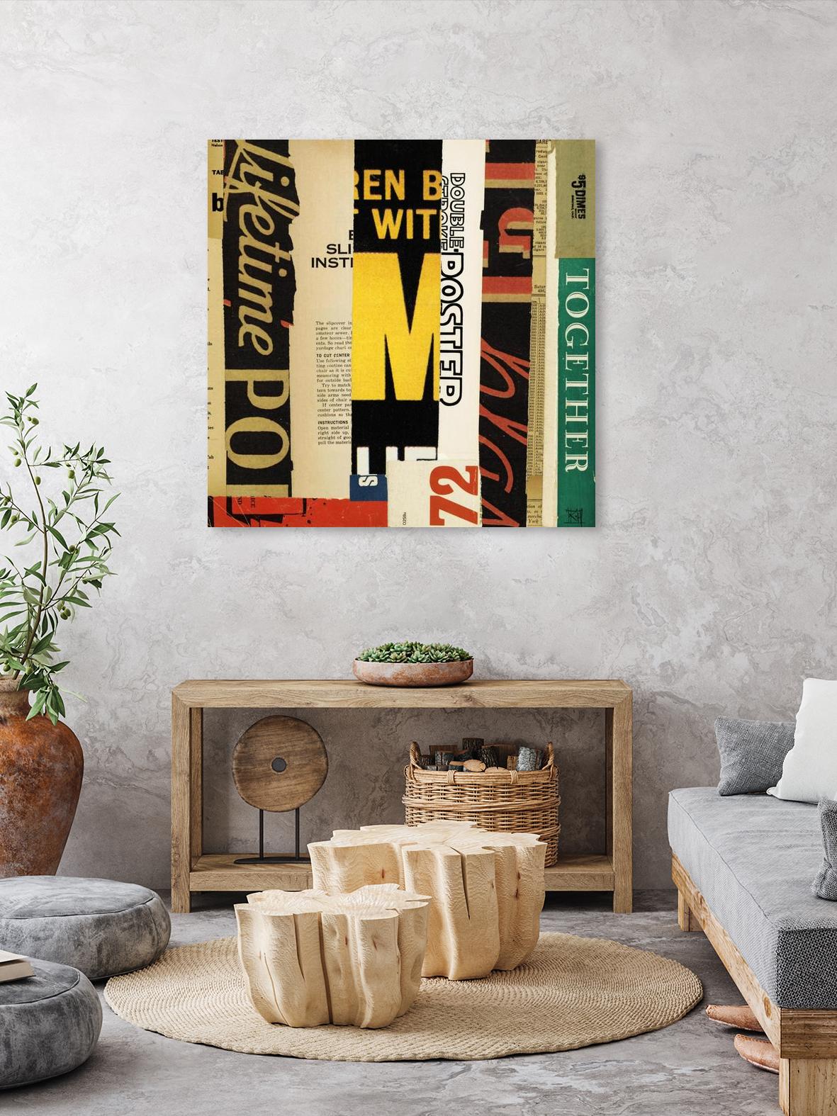 Emerge III by Kelsey Hochstatter on GIANT ART - yellow contemporary