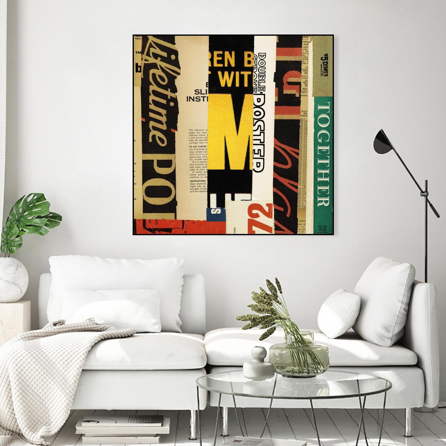 Emerge III by Kelsey Hochstatter on GIANT ART - yellow contemporary