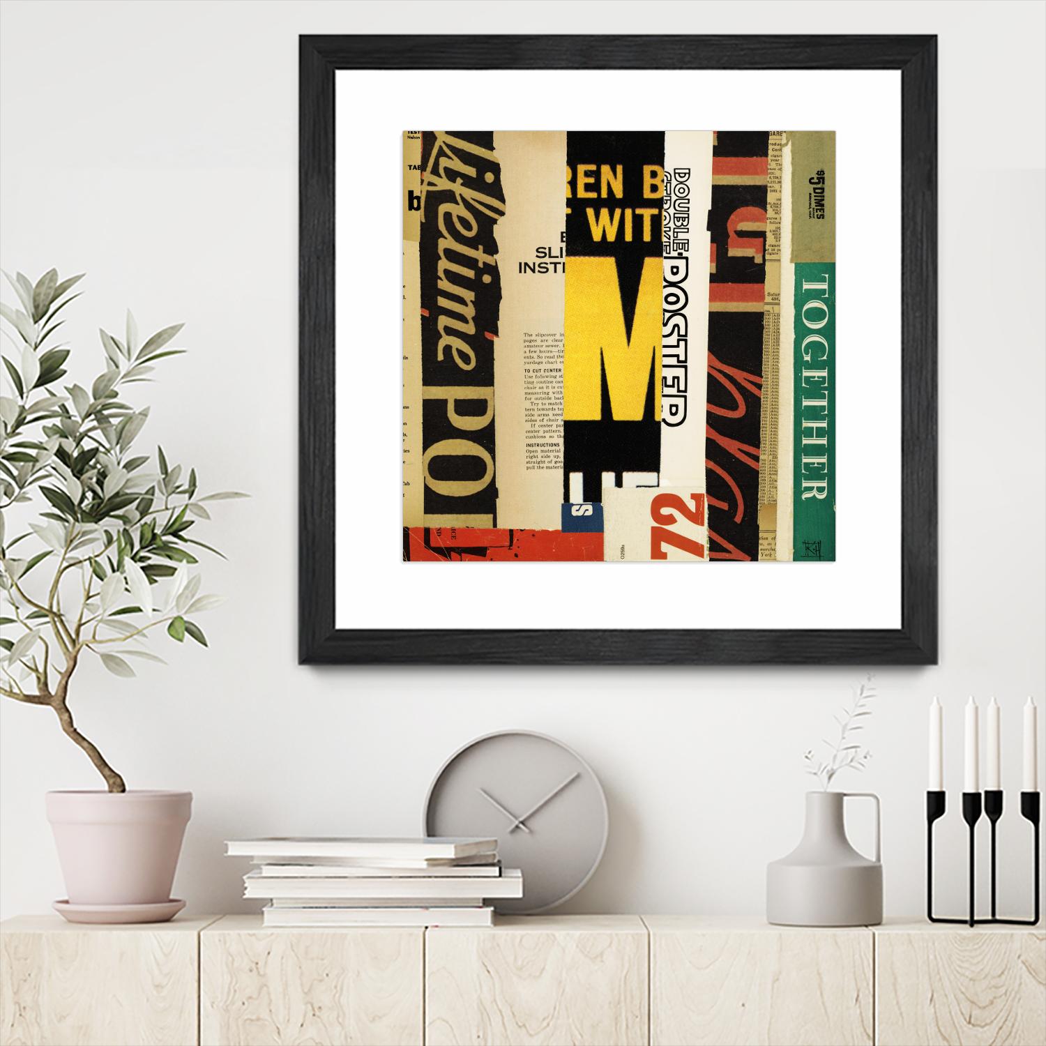 Emerge III by Kelsey Hochstatter on GIANT ART - yellow contemporary