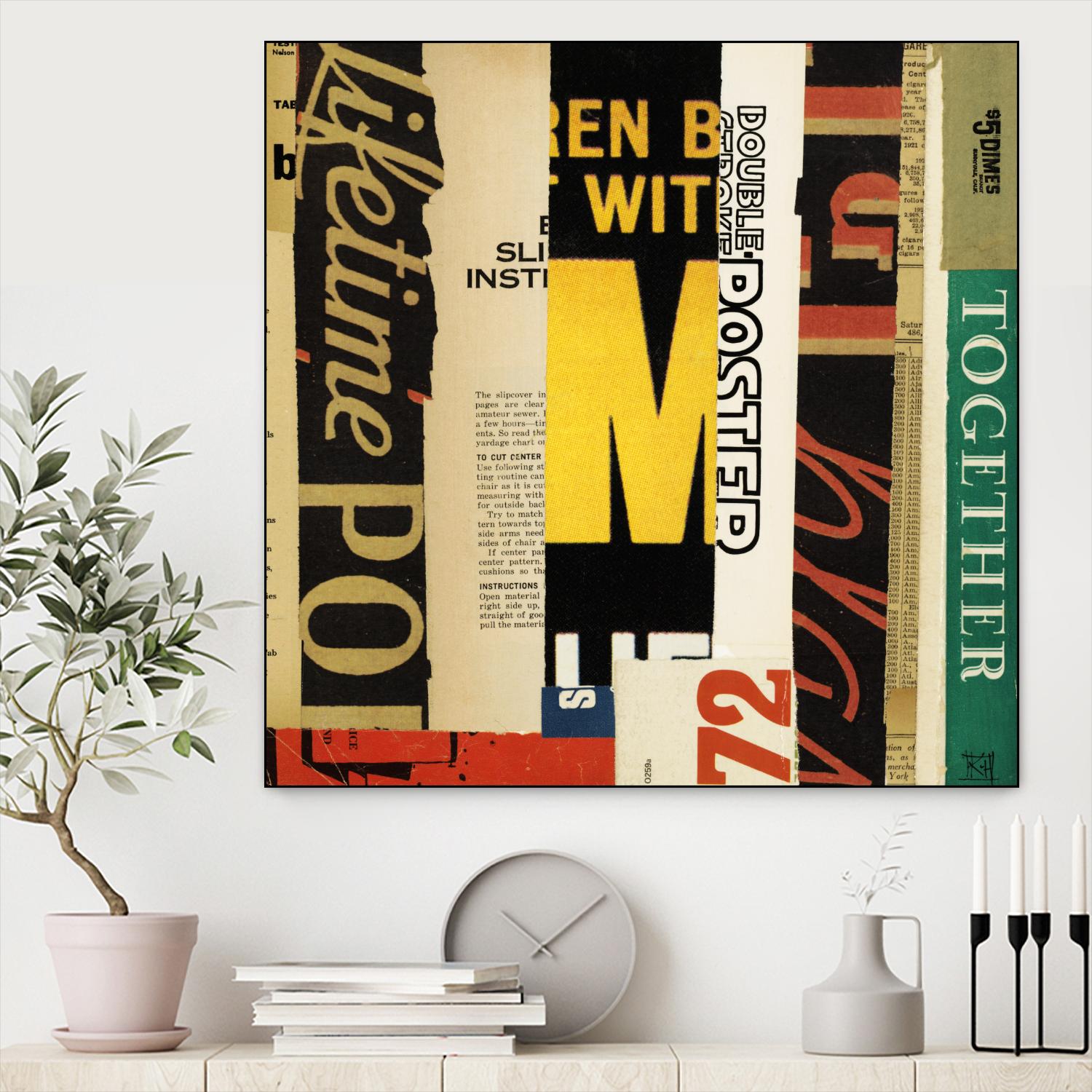 Emerge III by Kelsey Hochstatter on GIANT ART - yellow contemporary