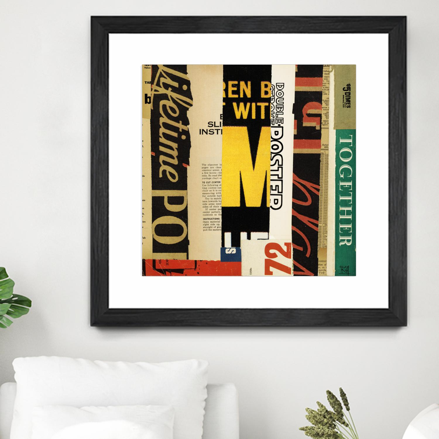 Emerge III by Kelsey Hochstatter on GIANT ART - yellow contemporary