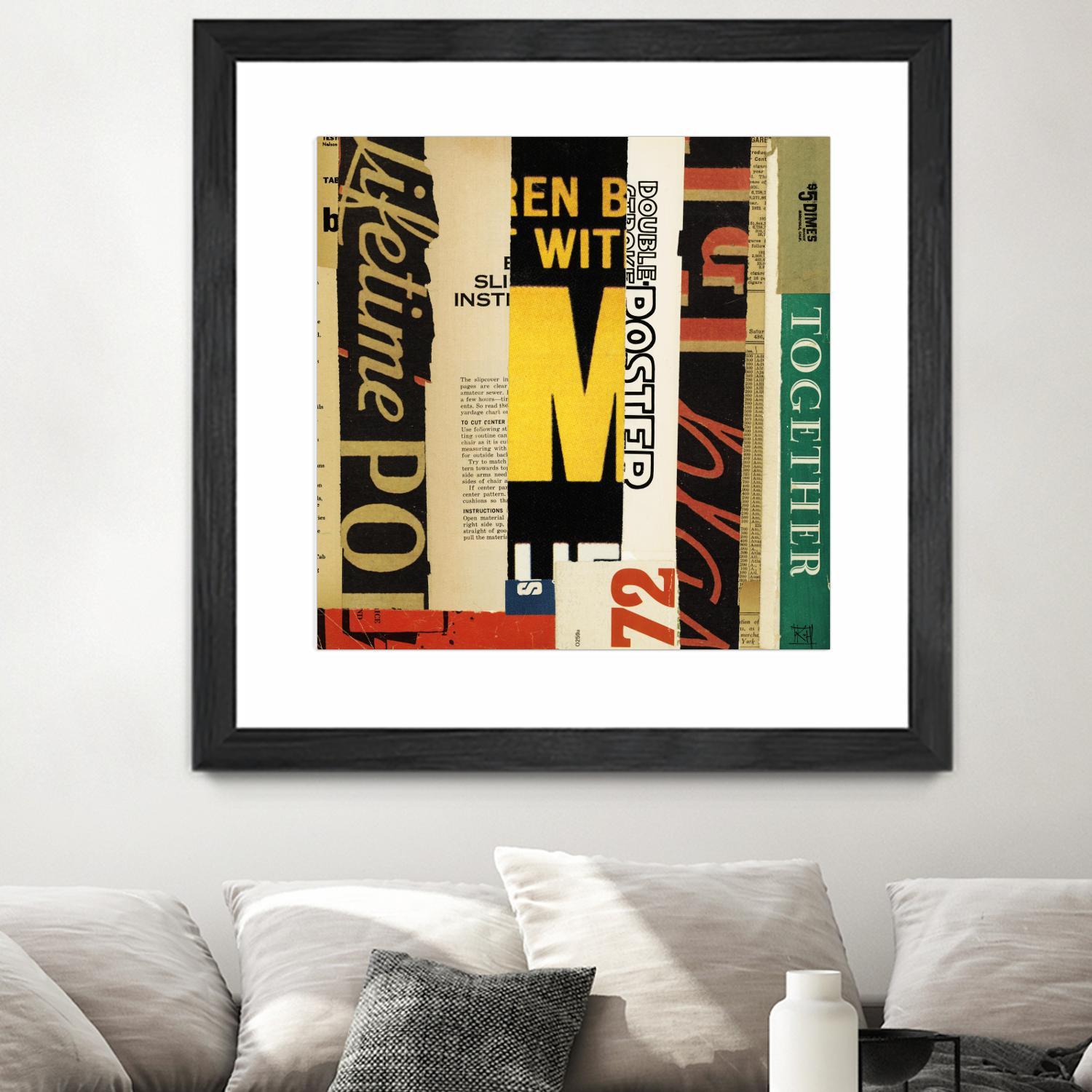 Emerge III by Kelsey Hochstatter on GIANT ART - yellow contemporary