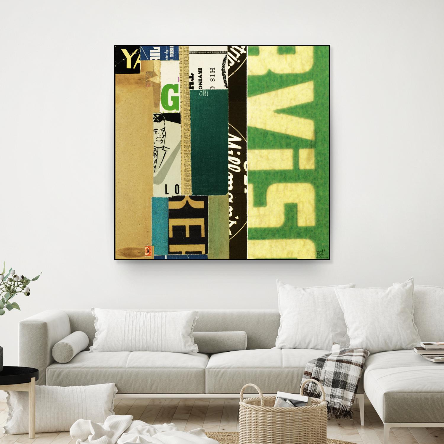 Emerge IV by Kelsey Hochstatter on GIANT ART - green contemporary