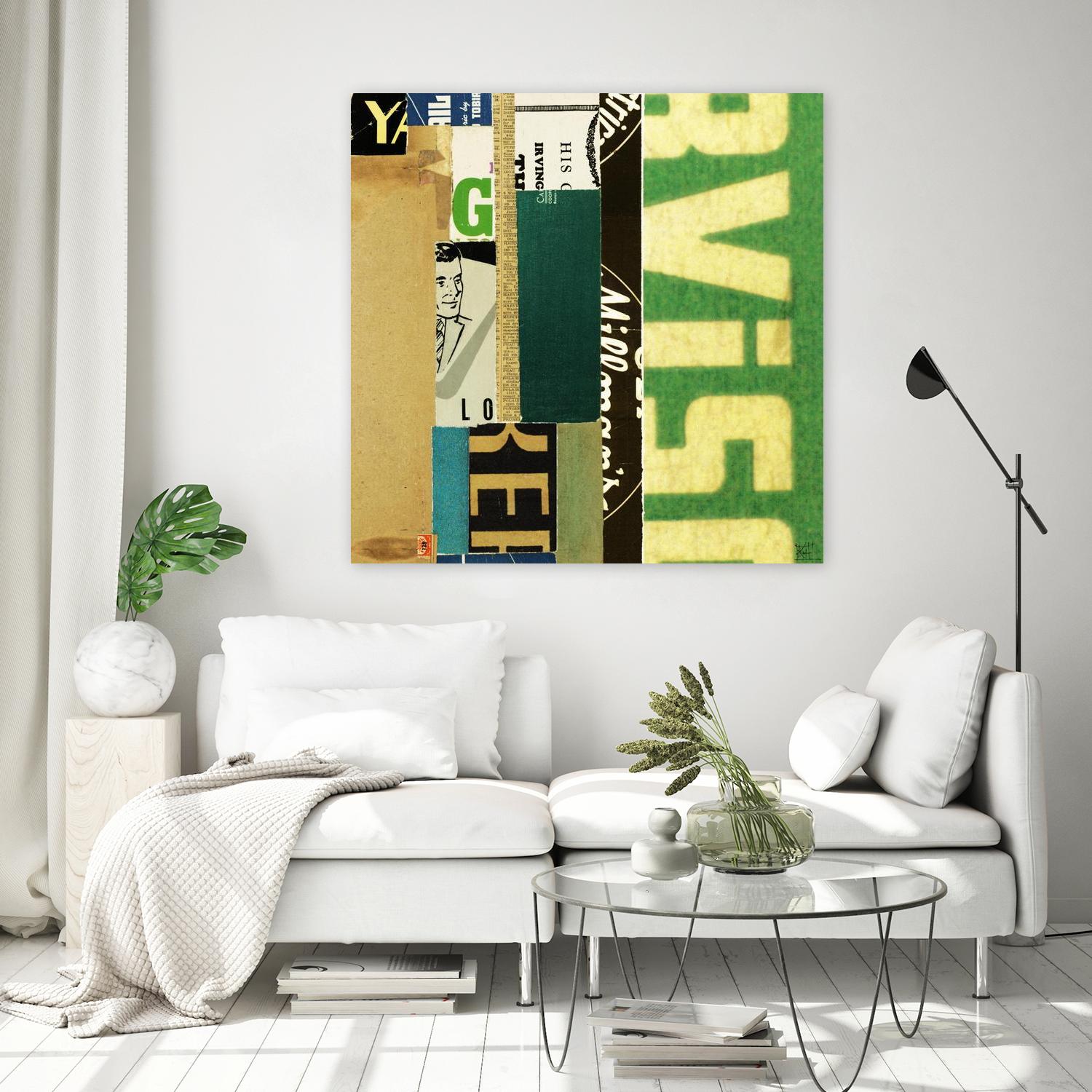 Emerge IV by Kelsey Hochstatter on GIANT ART - green contemporary