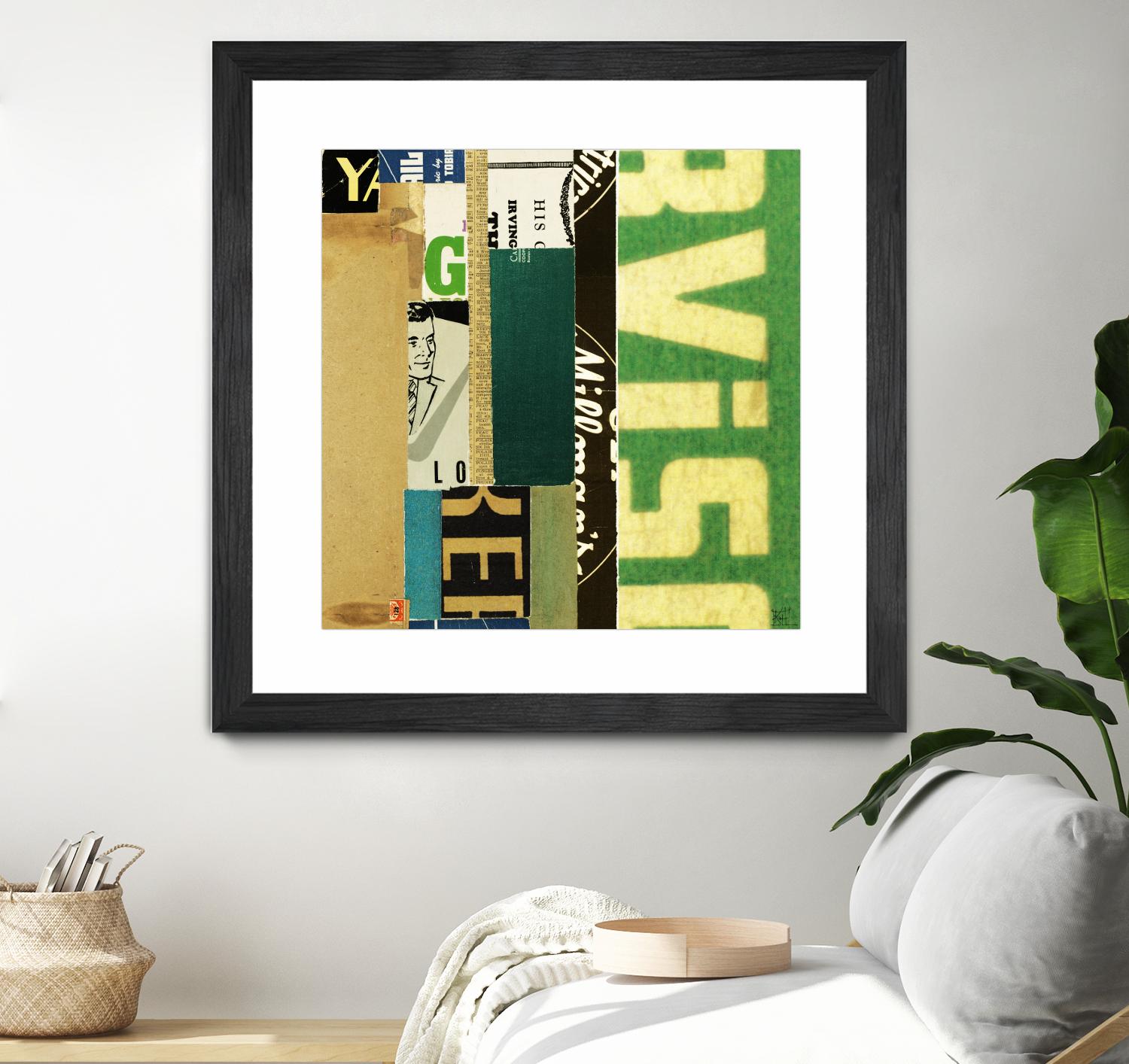 Emerge IV by Kelsey Hochstatter on GIANT ART - green contemporary