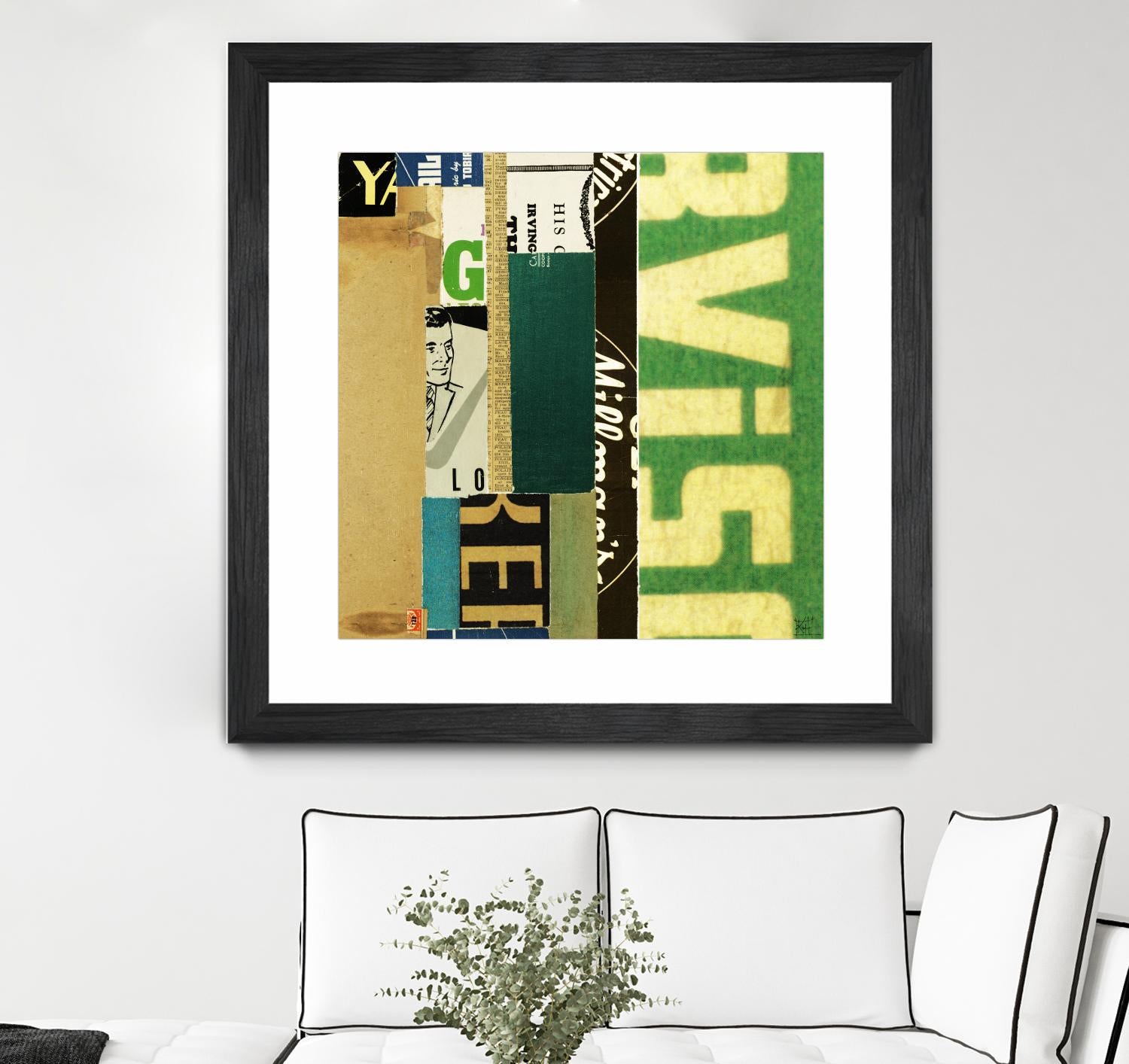 Emerge IV by Kelsey Hochstatter on GIANT ART - green contemporary