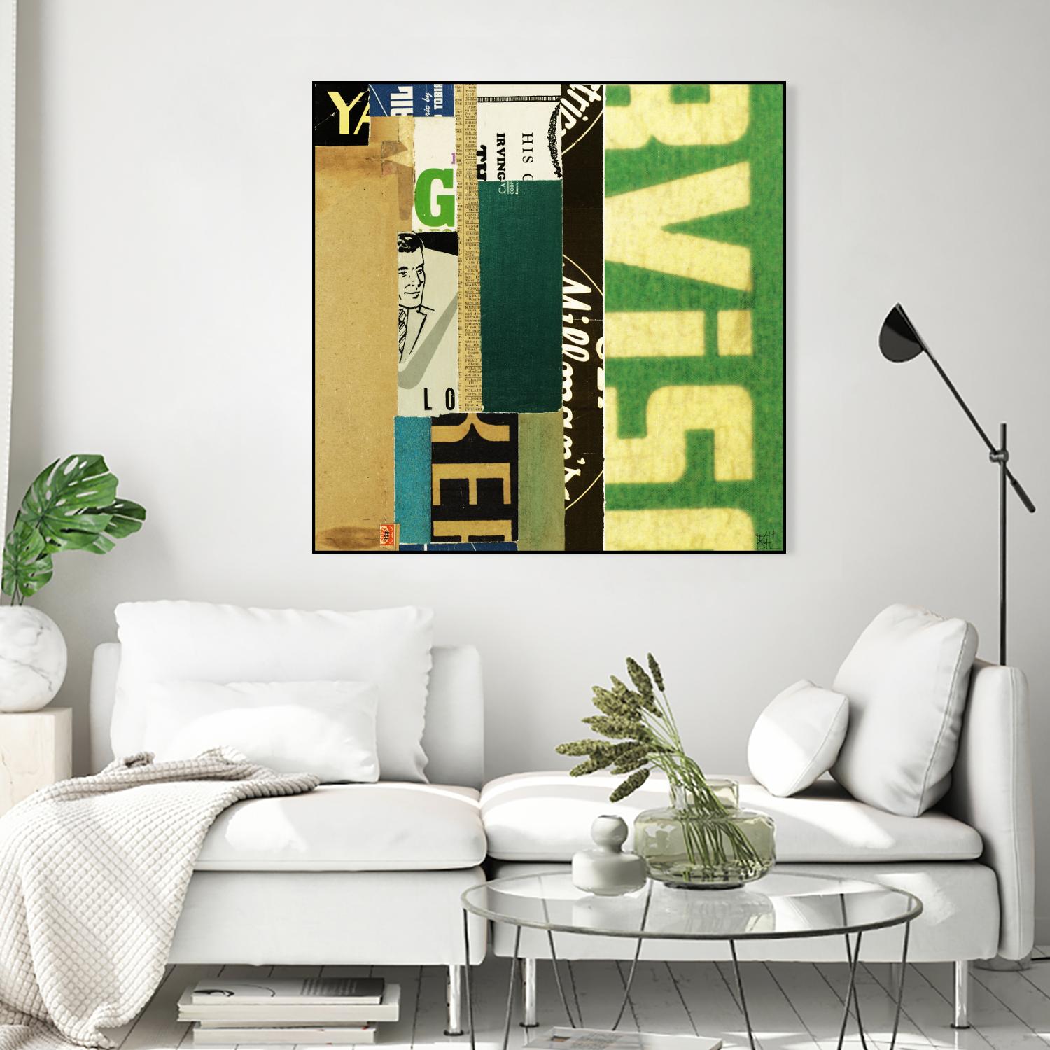 Emerge IV by Kelsey Hochstatter on GIANT ART - green contemporary