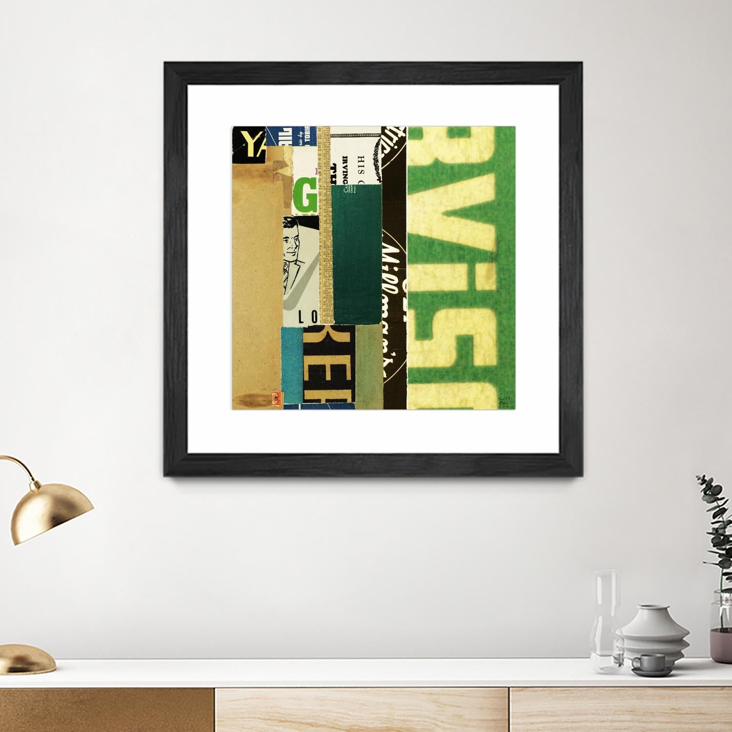 Emerge IV by Kelsey Hochstatter on GIANT ART - green contemporary