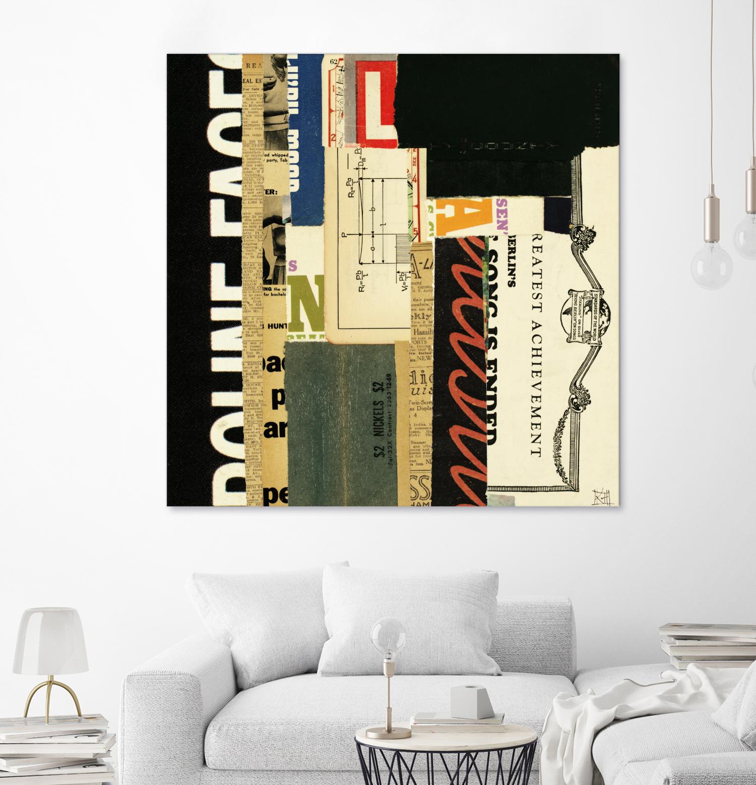 Emerge V by Kelsey Hochstatter on GIANT ART - black contemporary