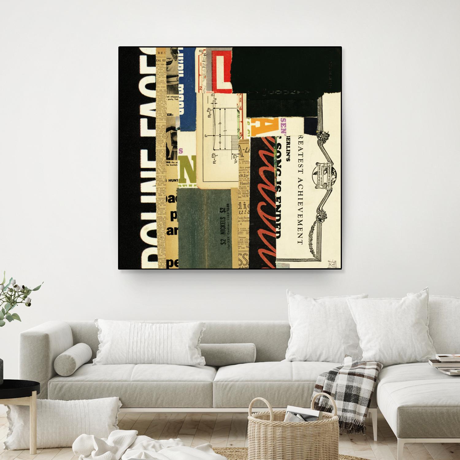 Emerge V by Kelsey Hochstatter on GIANT ART - black contemporary