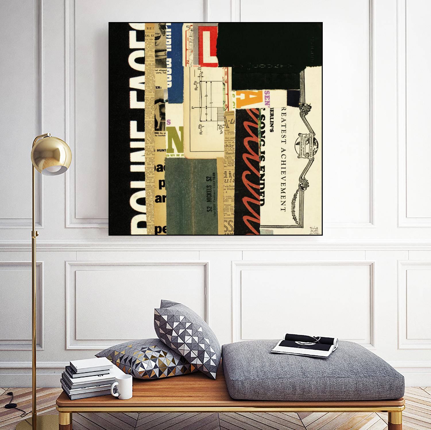 Emerge V by Kelsey Hochstatter on GIANT ART - black contemporary