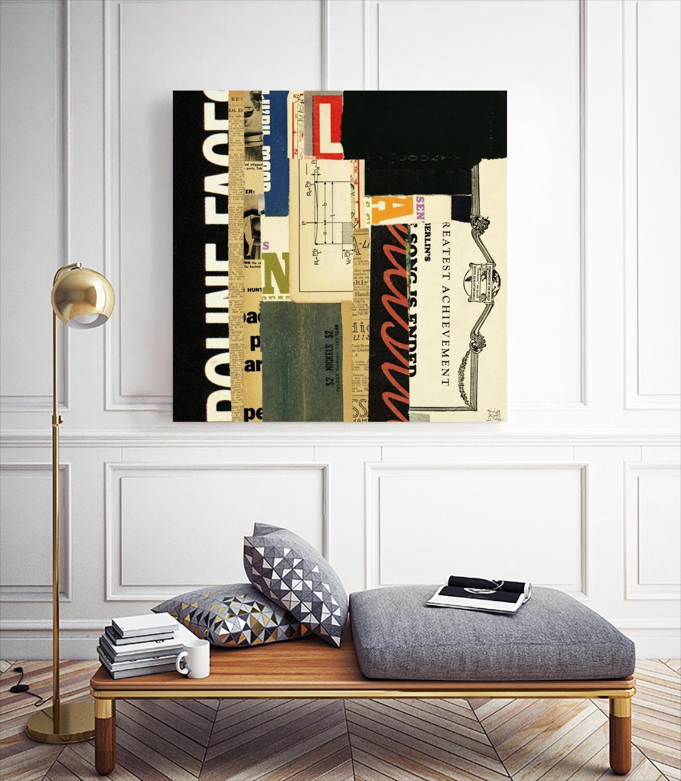 Emerge V by Kelsey Hochstatter on GIANT ART - black contemporary