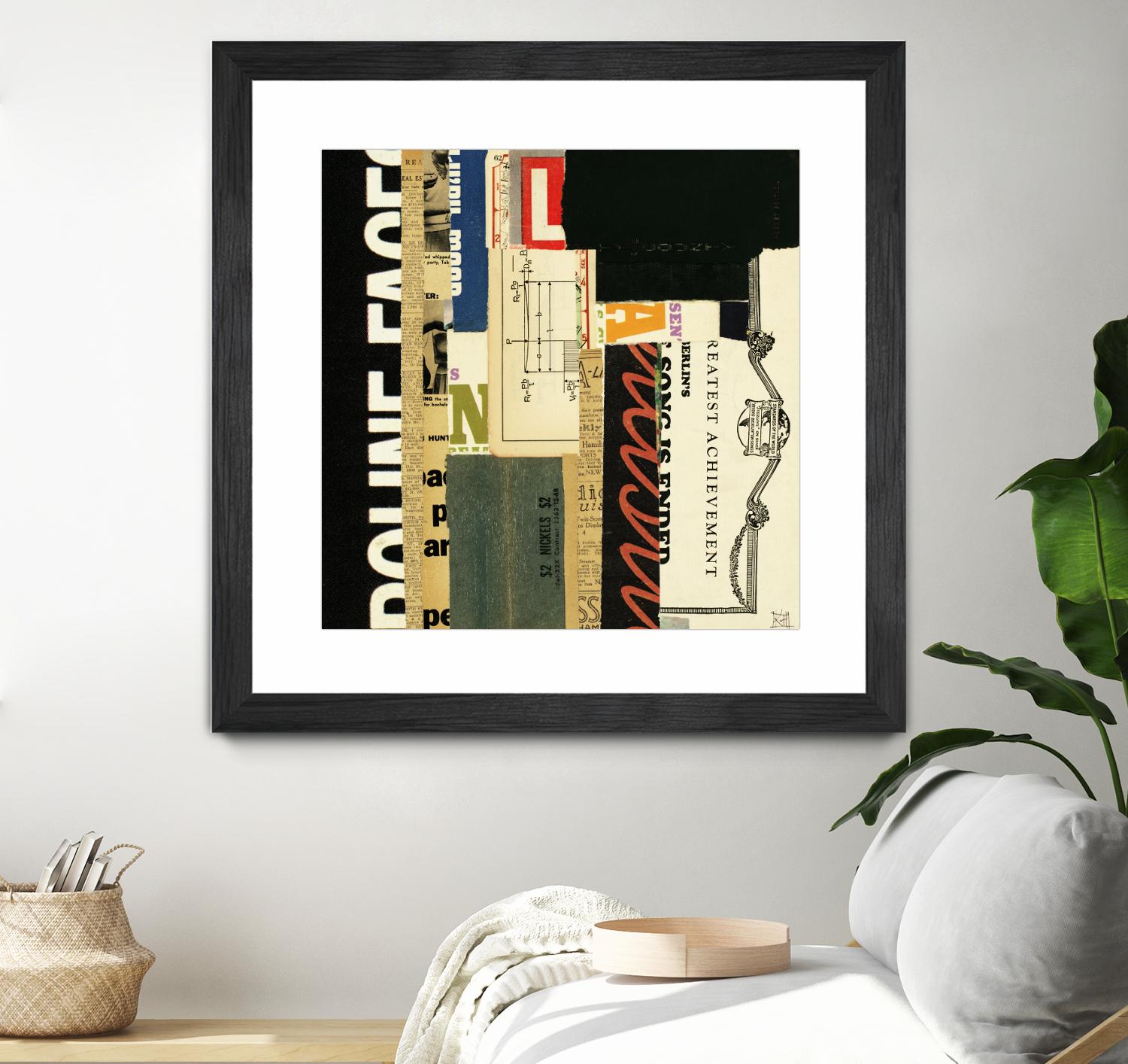 Emerge V by Kelsey Hochstatter on GIANT ART - black contemporary