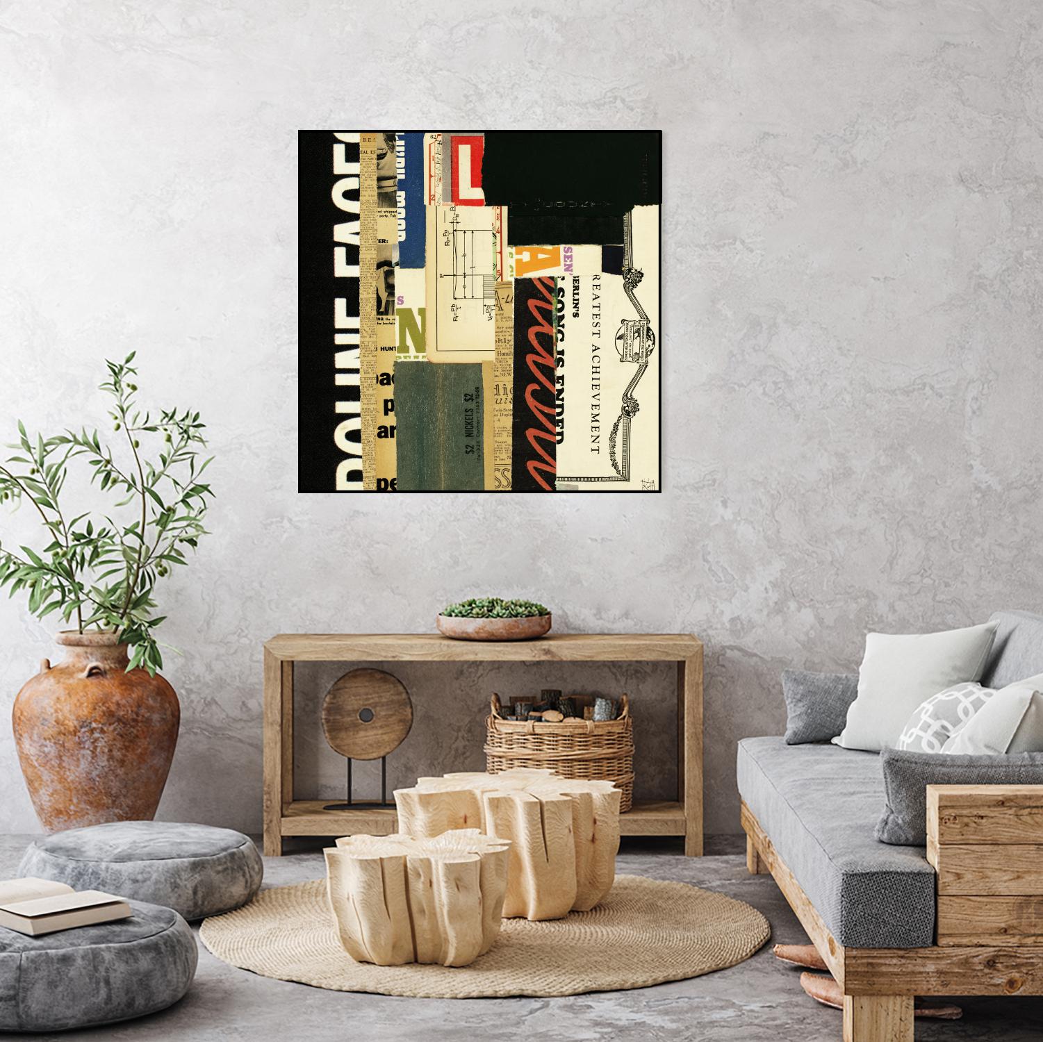 Emerge V by Kelsey Hochstatter on GIANT ART - black contemporary