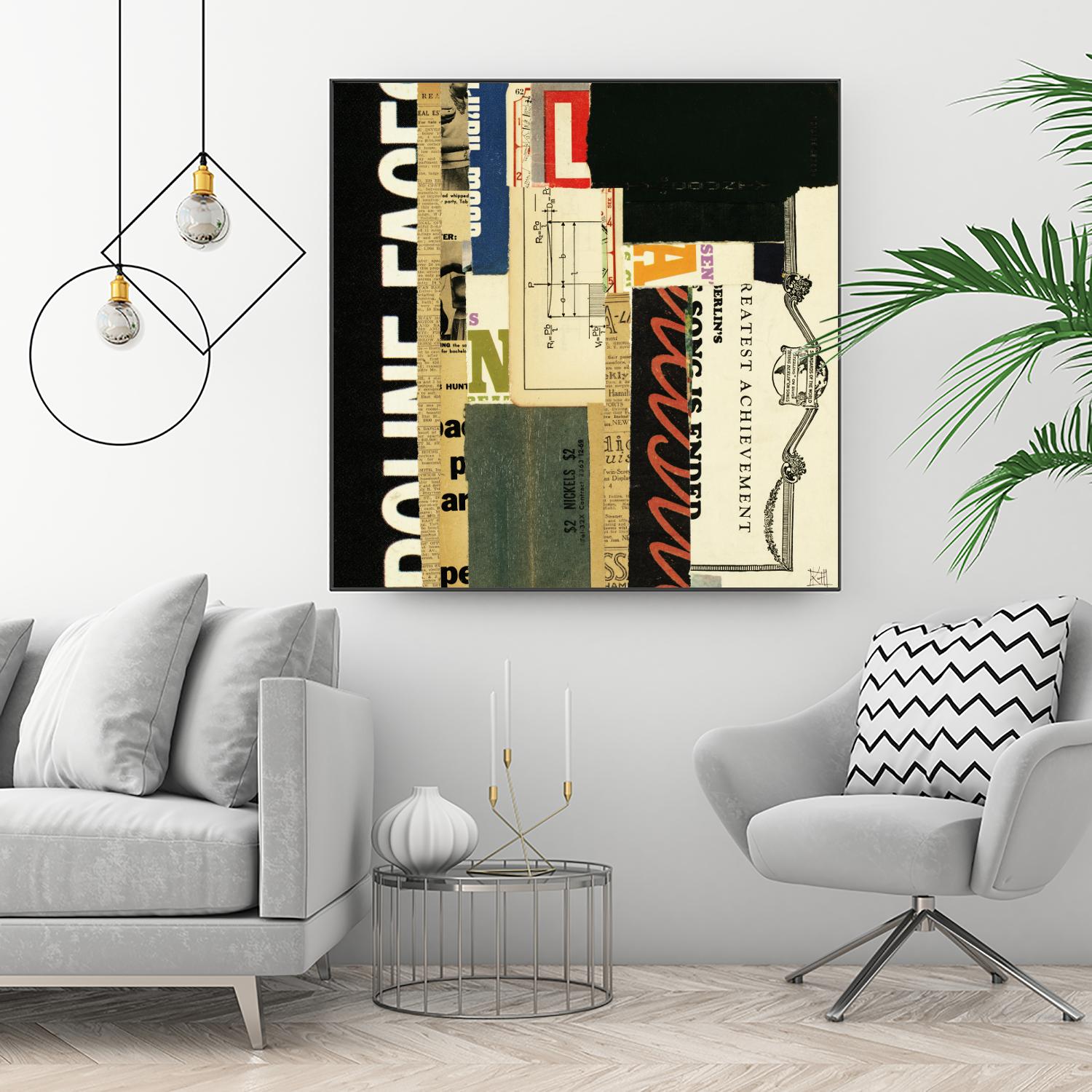 Emerge V by Kelsey Hochstatter on GIANT ART - black contemporary