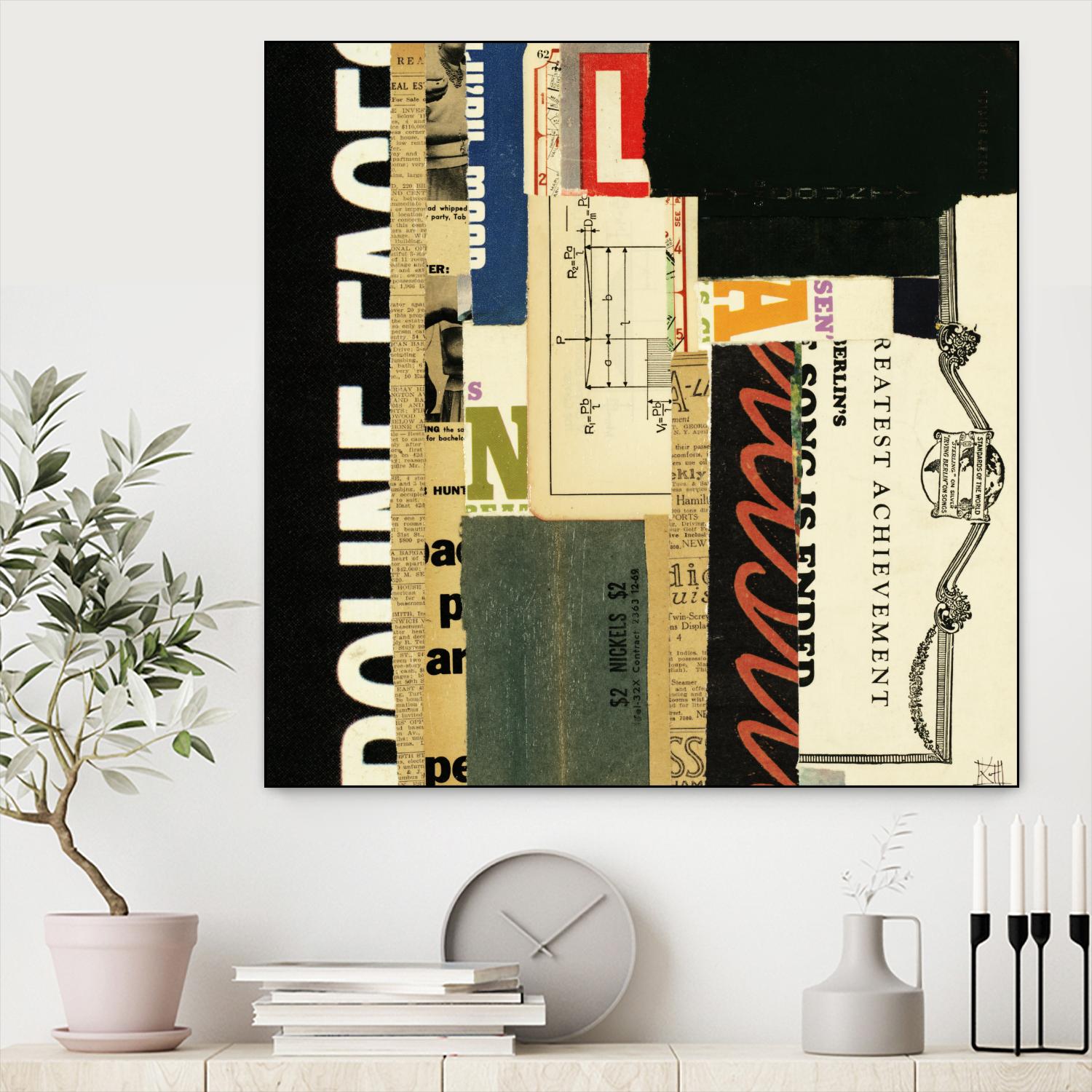 Emerge V by Kelsey Hochstatter on GIANT ART - black contemporary