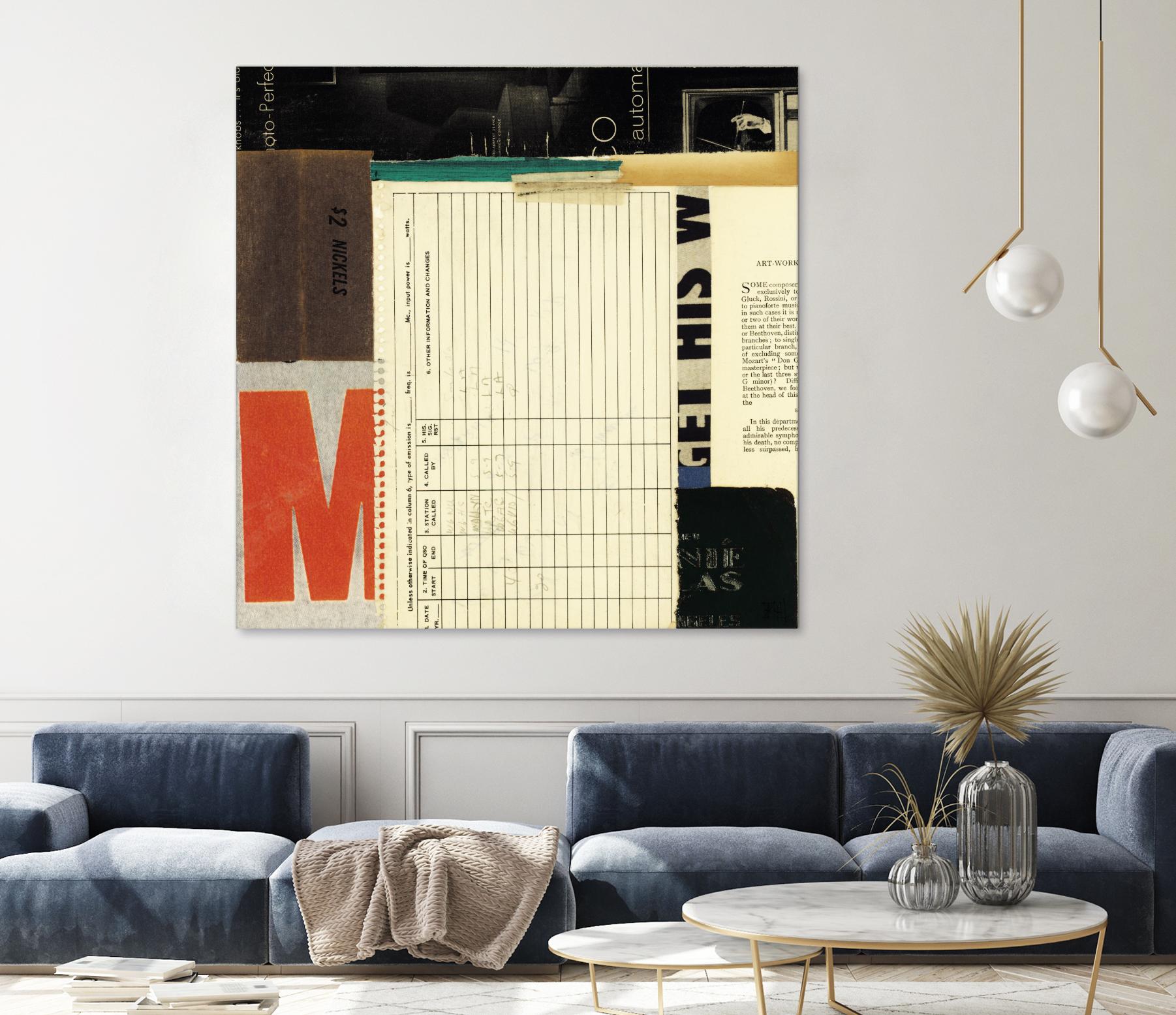 Emerge VI by Kelsey Hochstatter on GIANT ART - orange contemporary