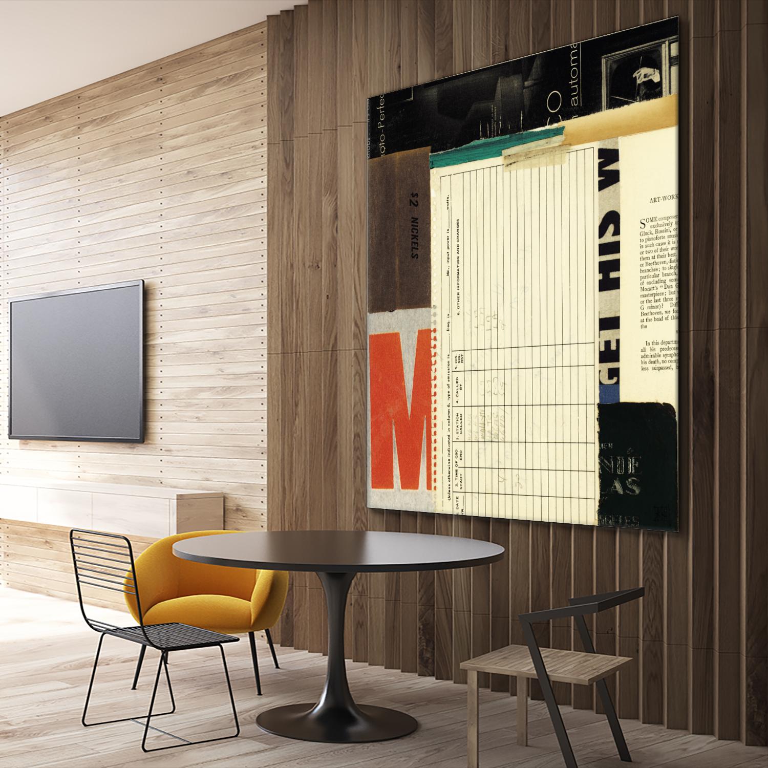 Emerge VI by Kelsey Hochstatter on GIANT ART - orange contemporary