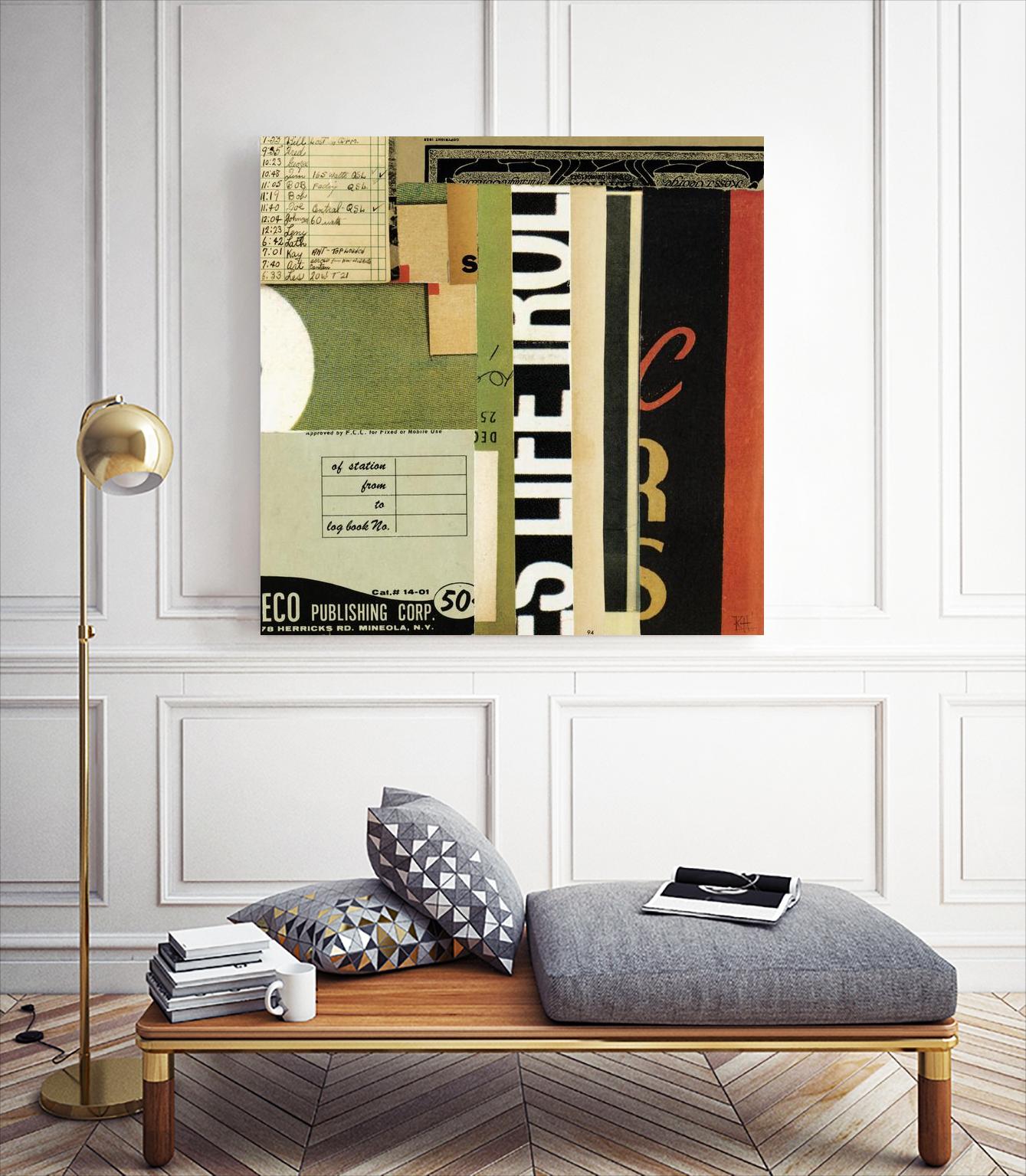 Emerge VIII by Kelsey Hochstatter on GIANT ART - black contemporary