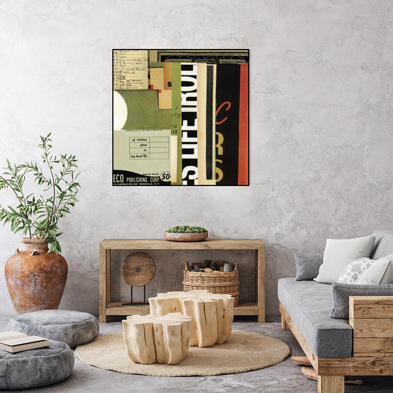 Emerge VIII by Kelsey Hochstatter on GIANT ART - black contemporary