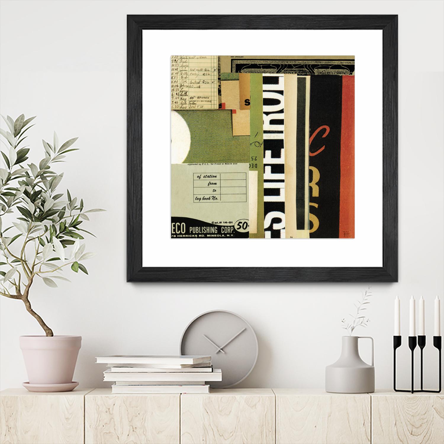 Emerge VIII by Kelsey Hochstatter on GIANT ART - black contemporary