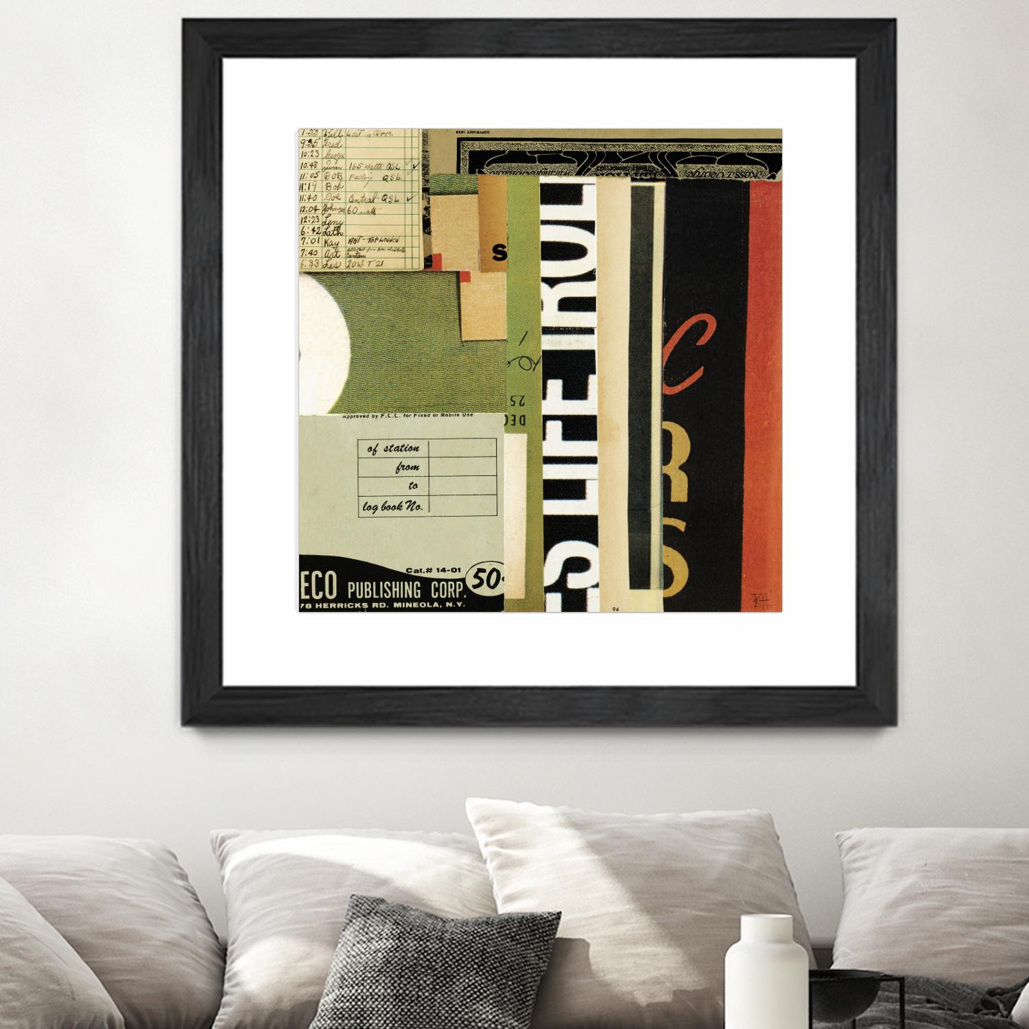 Emerge VIII by Kelsey Hochstatter on GIANT ART - black contemporary