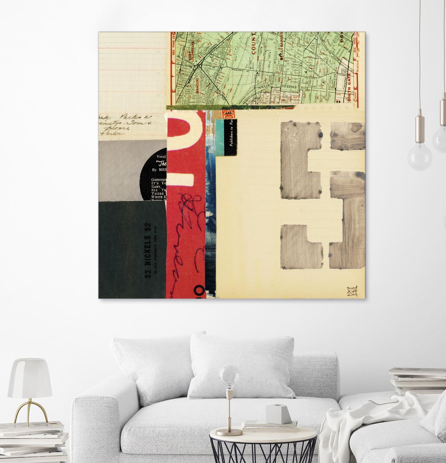 Emerge IX by Kelsey Hochstatter on GIANT ART - red contemporary