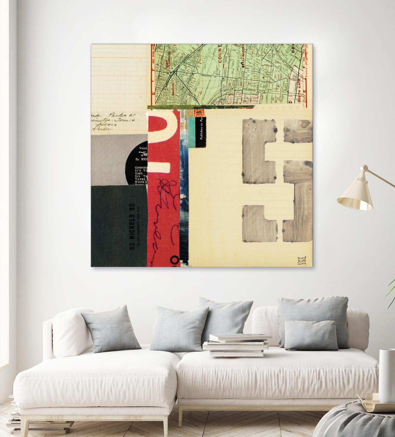 Emerge IX by Kelsey Hochstatter on GIANT ART - red contemporary