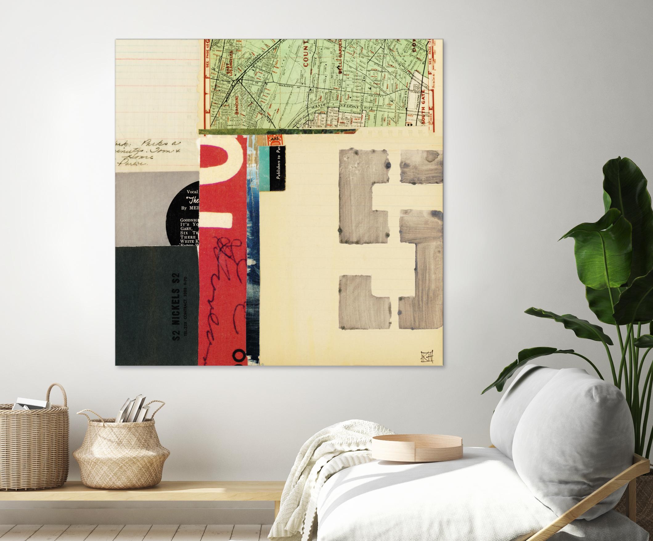 Emerge IX by Kelsey Hochstatter on GIANT ART - red contemporary