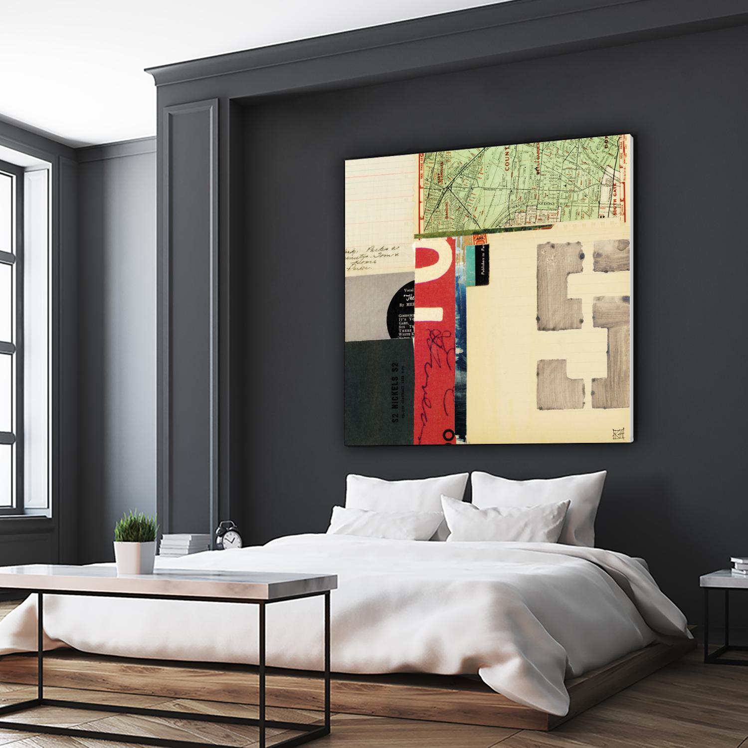 Emerge IX by Kelsey Hochstatter on GIANT ART - red contemporary