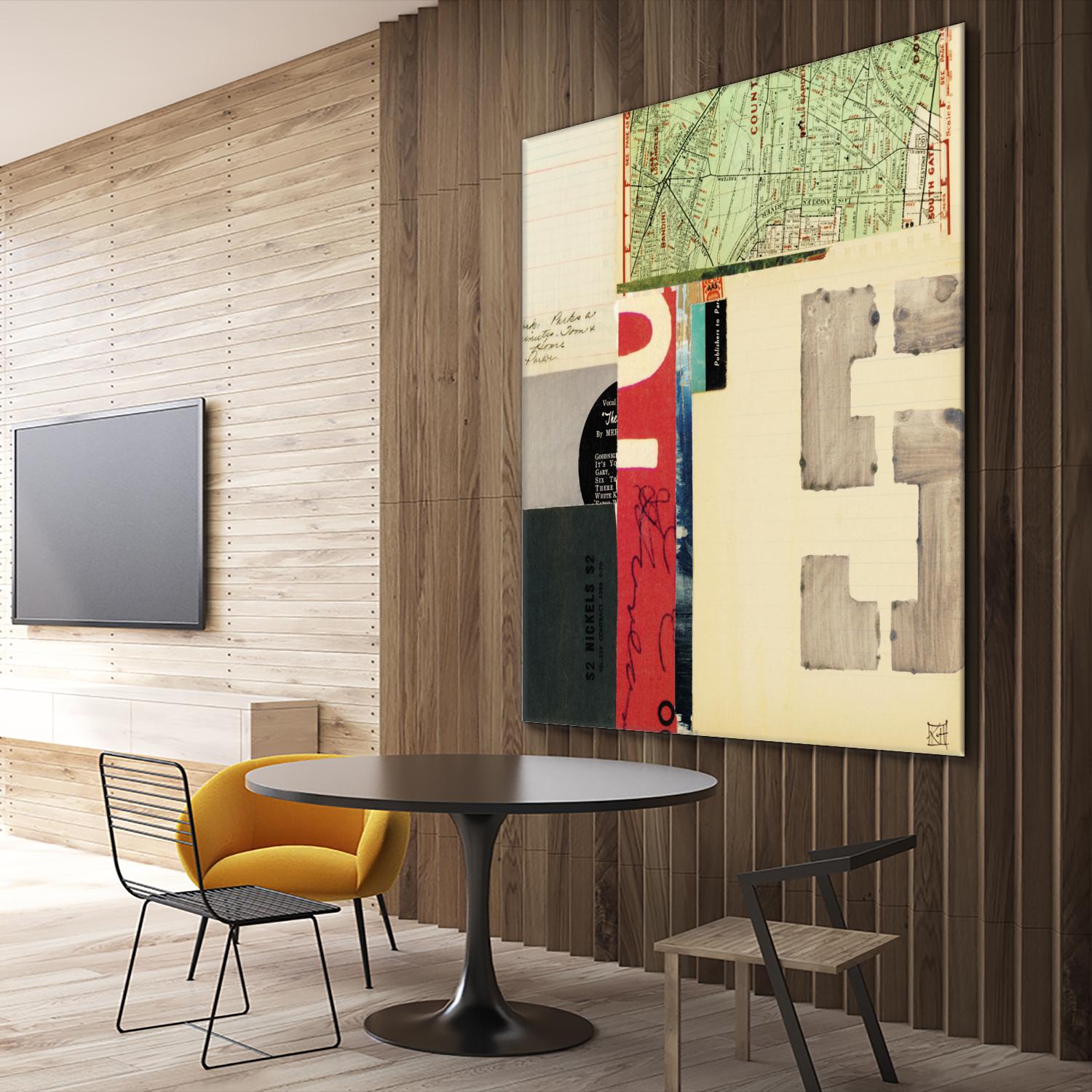 Emerge IX by Kelsey Hochstatter on GIANT ART - red contemporary