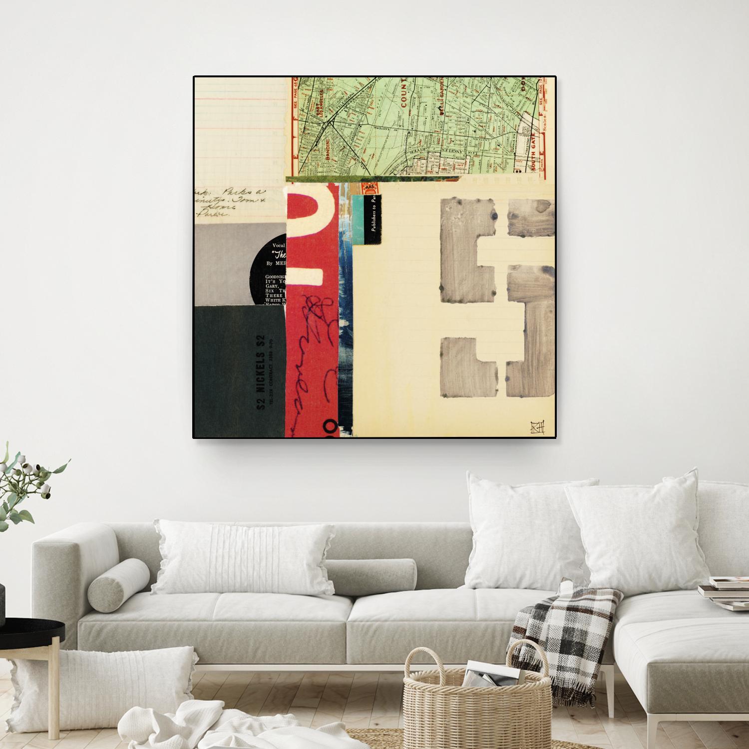 Emerge IX by Kelsey Hochstatter on GIANT ART - red contemporary