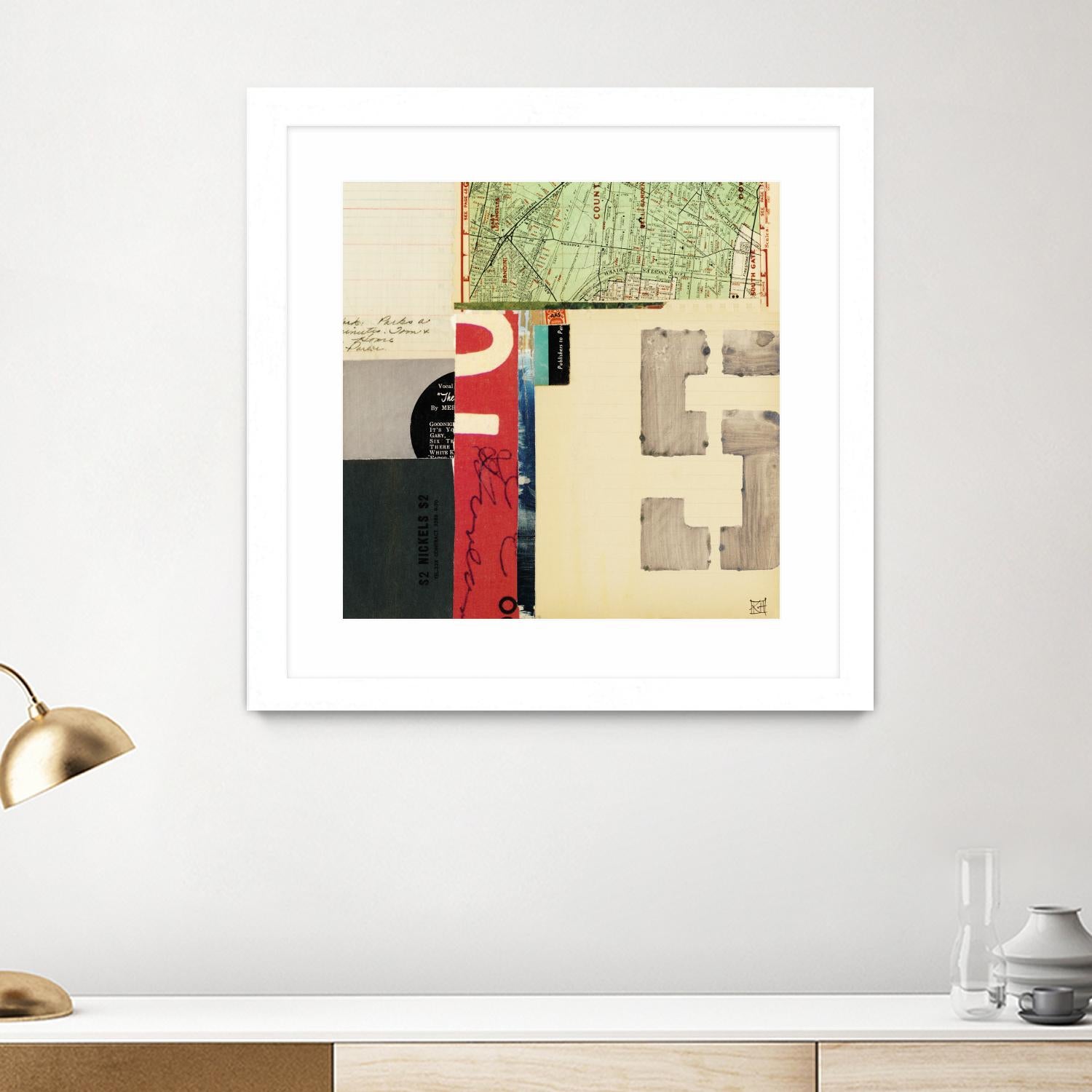 Emerge IX by Kelsey Hochstatter on GIANT ART - red contemporary