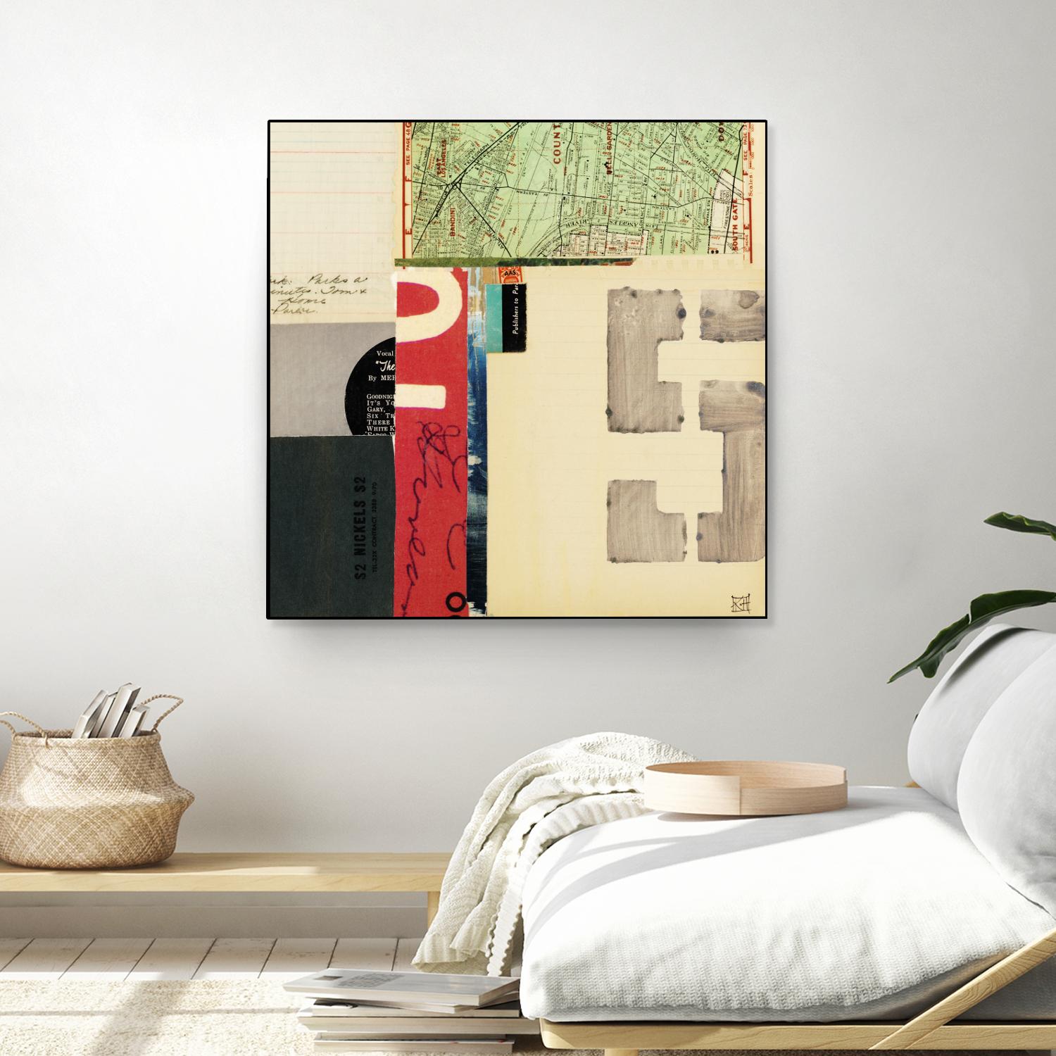 Emerge IX by Kelsey Hochstatter on GIANT ART - red contemporary