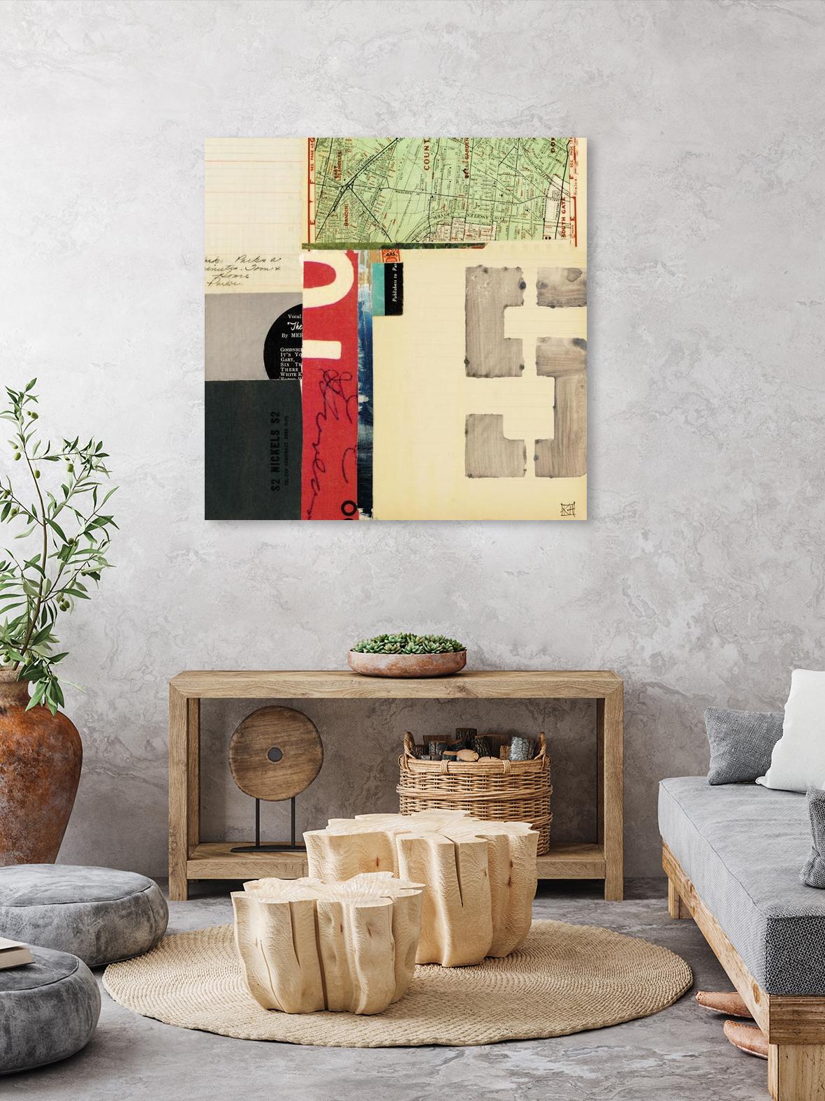 Emerge IX by Kelsey Hochstatter on GIANT ART - red contemporary