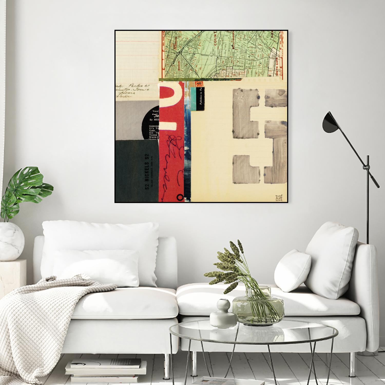 Emerge IX by Kelsey Hochstatter on GIANT ART - red contemporary