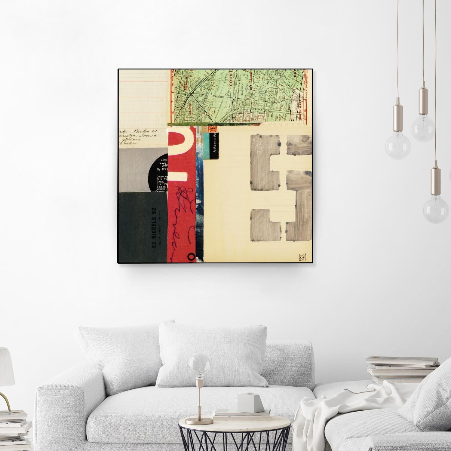 Emerge IX by Kelsey Hochstatter on GIANT ART - red contemporary