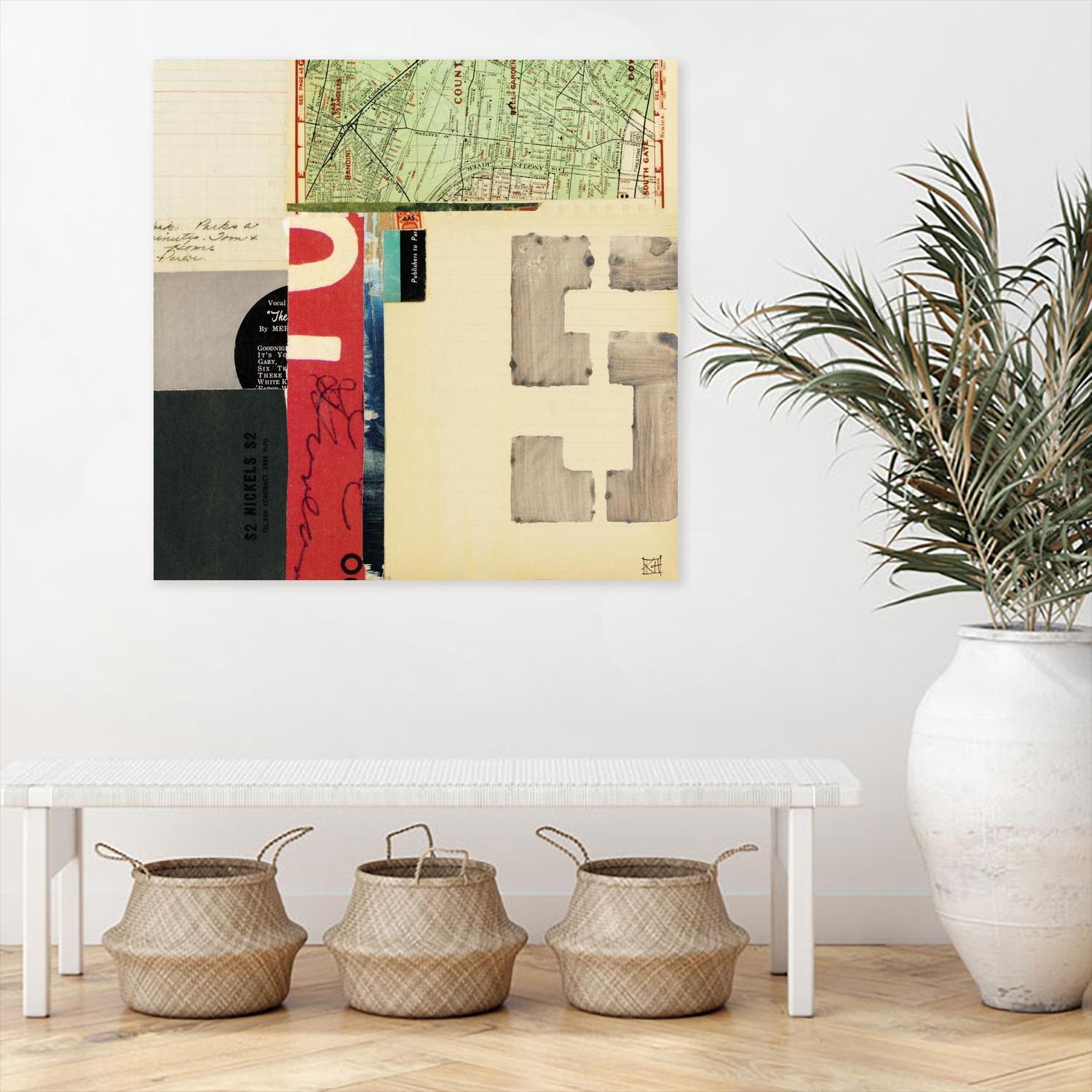 Emerge IX by Kelsey Hochstatter on GIANT ART - red contemporary