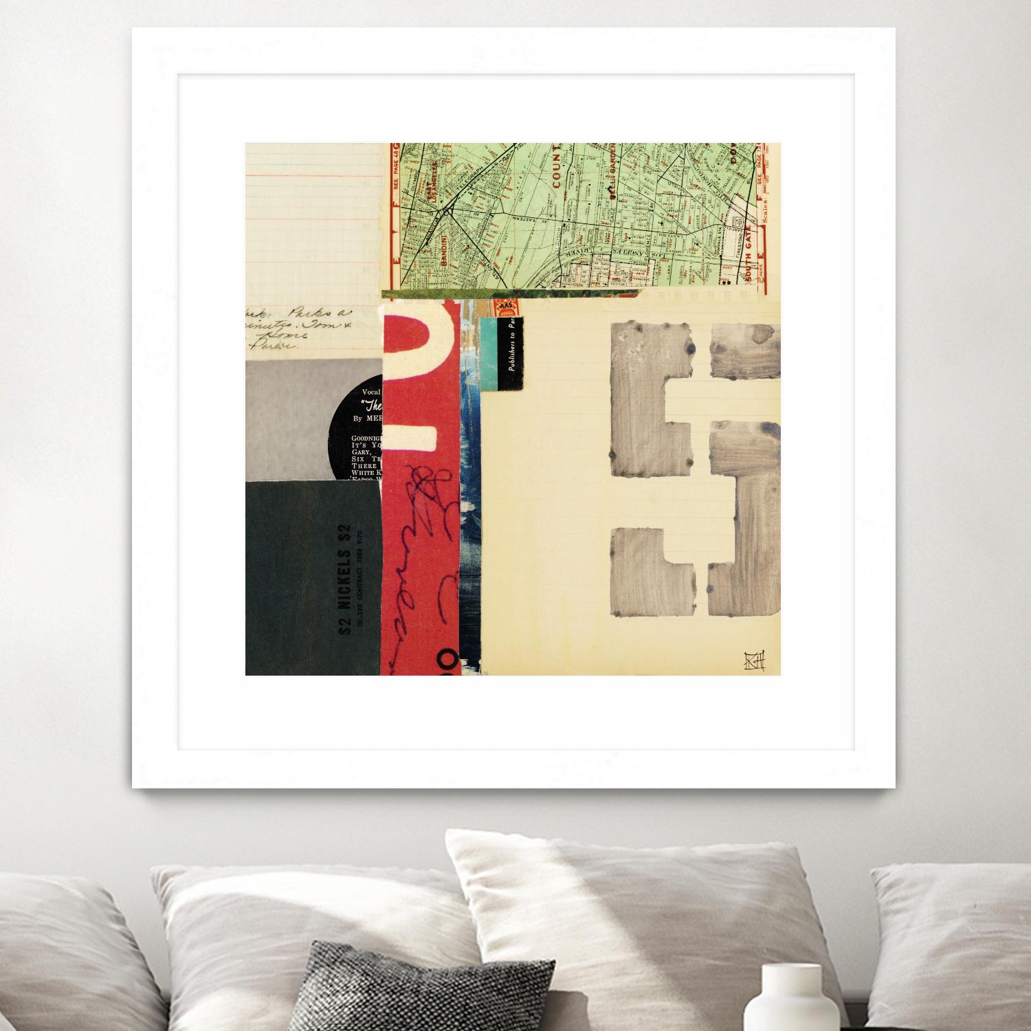 Emerge IX by Kelsey Hochstatter on GIANT ART - red contemporary