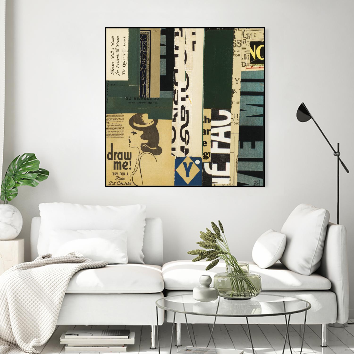 Emerge XIII by Kelsey Hochstatter on GIANT ART - green contemporary