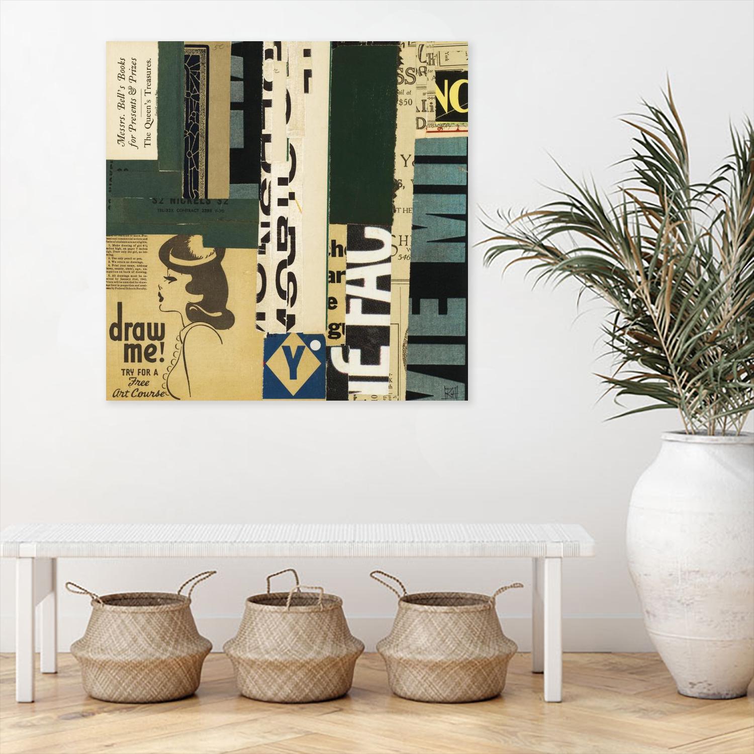 Emerge XIII by Kelsey Hochstatter on GIANT ART - green contemporary