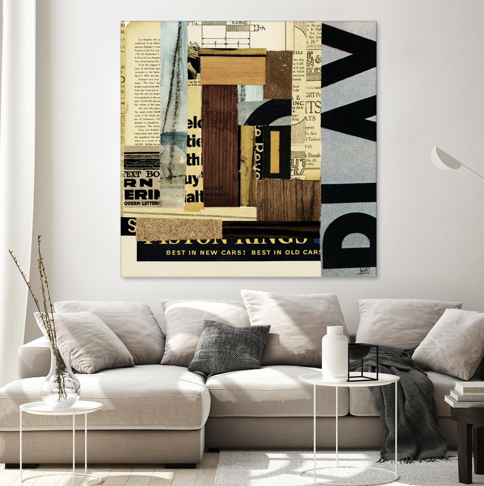 Emerge XIV by Kelsey Hochstatter on GIANT ART - grey contemporary