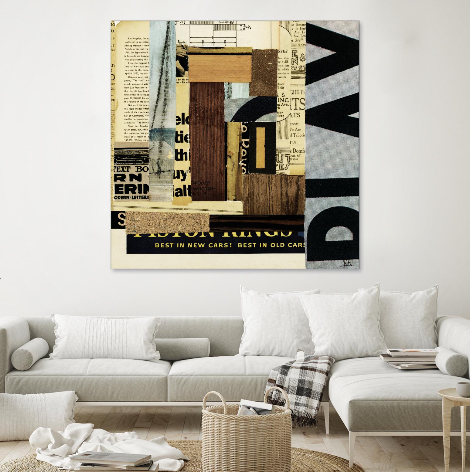 Emerge XIV by Kelsey Hochstatter on GIANT ART - grey contemporary