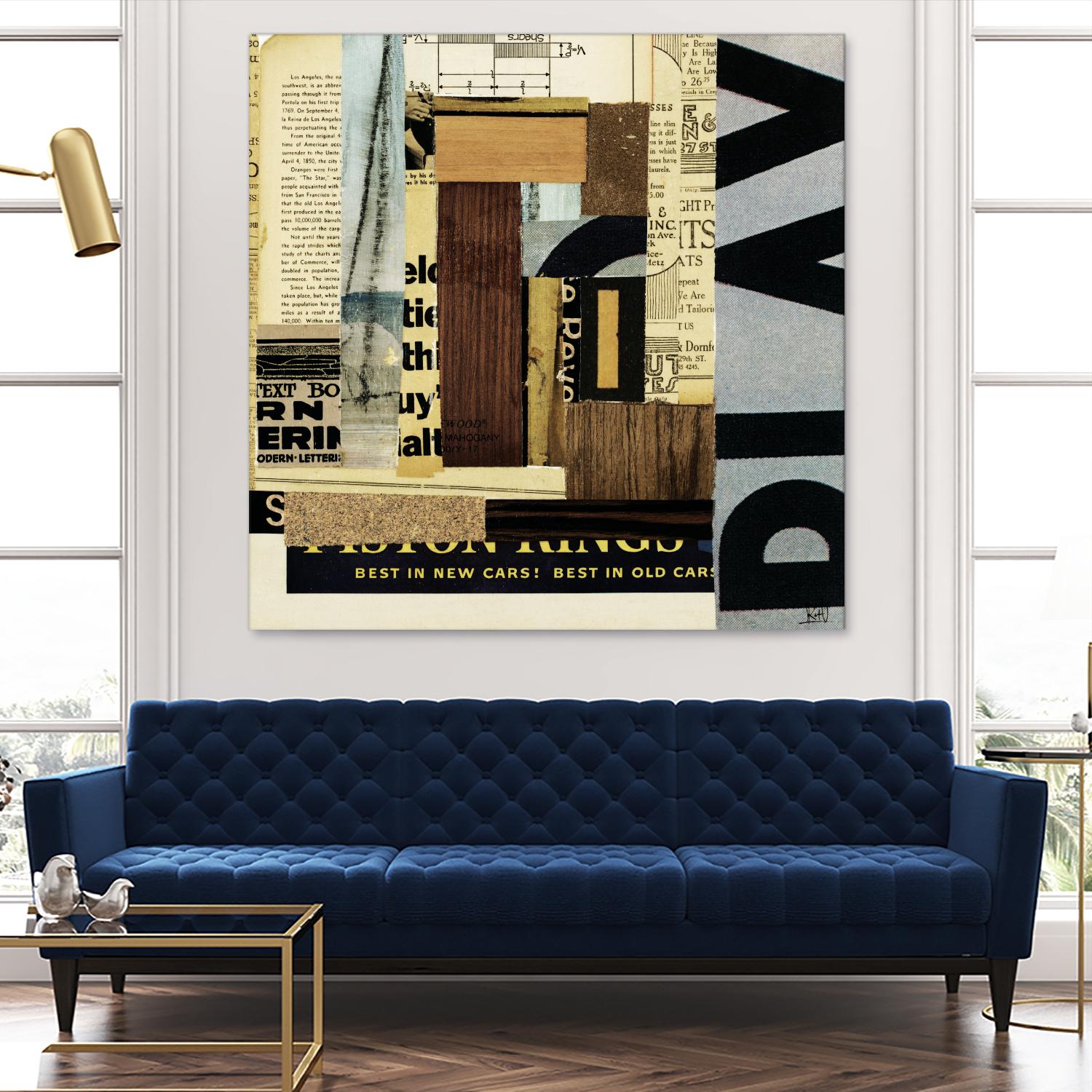 Emerge XIV by Kelsey Hochstatter on GIANT ART - grey contemporary