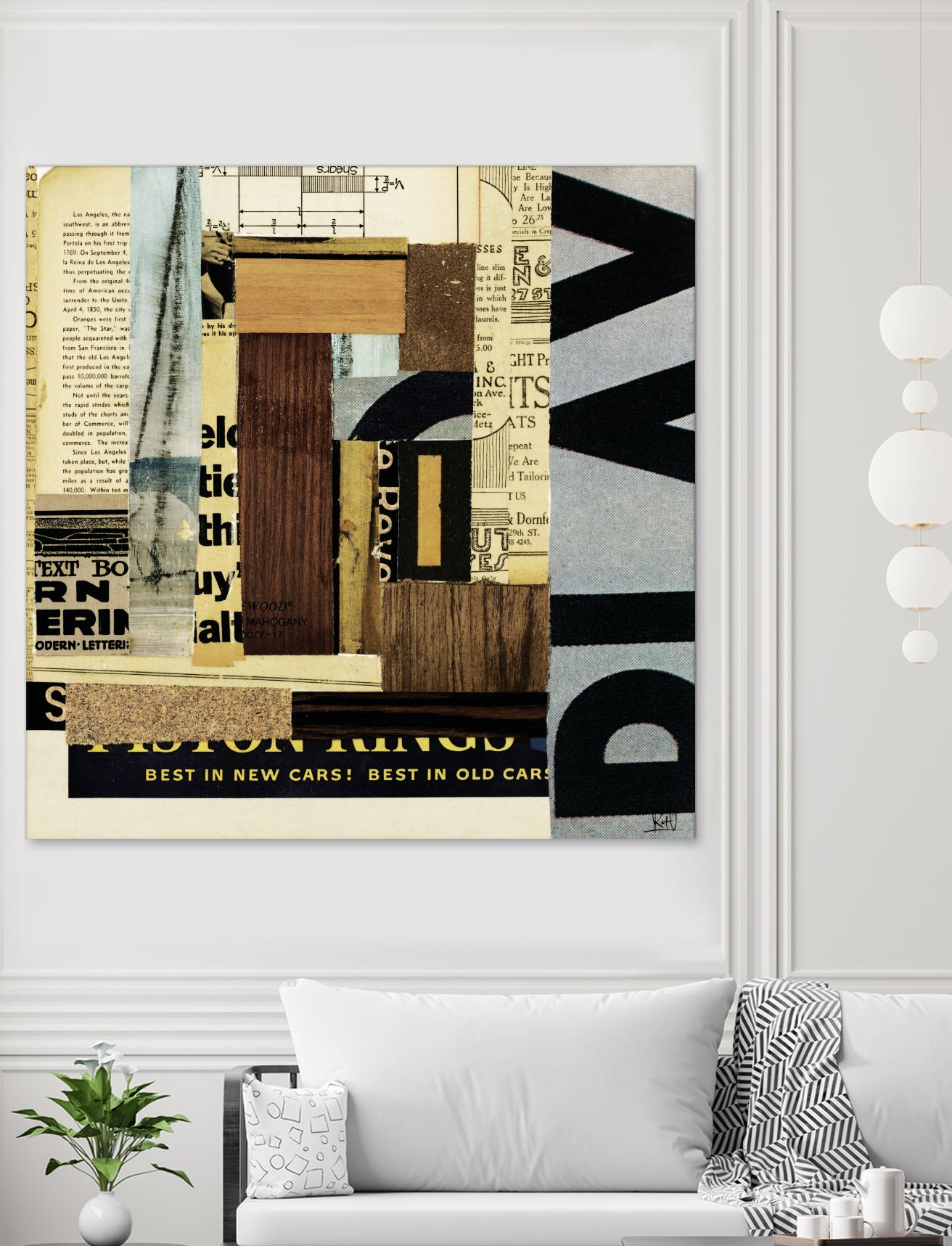 Emerge XIV by Kelsey Hochstatter on GIANT ART - grey contemporary