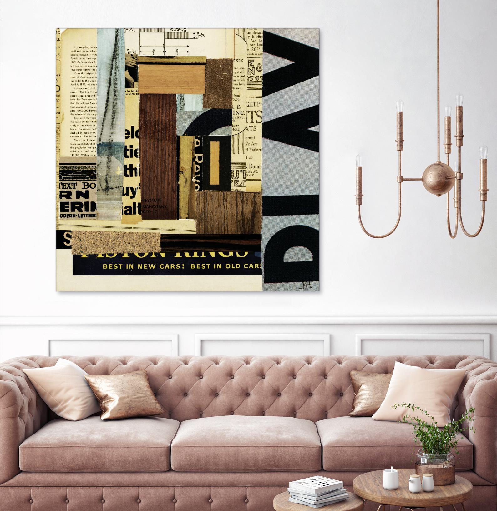 Emerge XIV by Kelsey Hochstatter on GIANT ART - grey contemporary